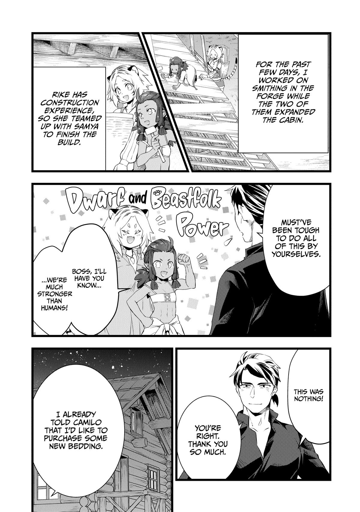 Kajiya de Hajimeru Isekai Slow Life Chap 7 - Next Chap 8