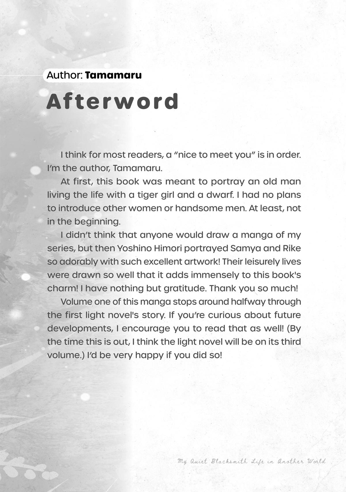 Kajiya de Hajimeru Isekai Slow Life Chap 5 - Next Chap 6