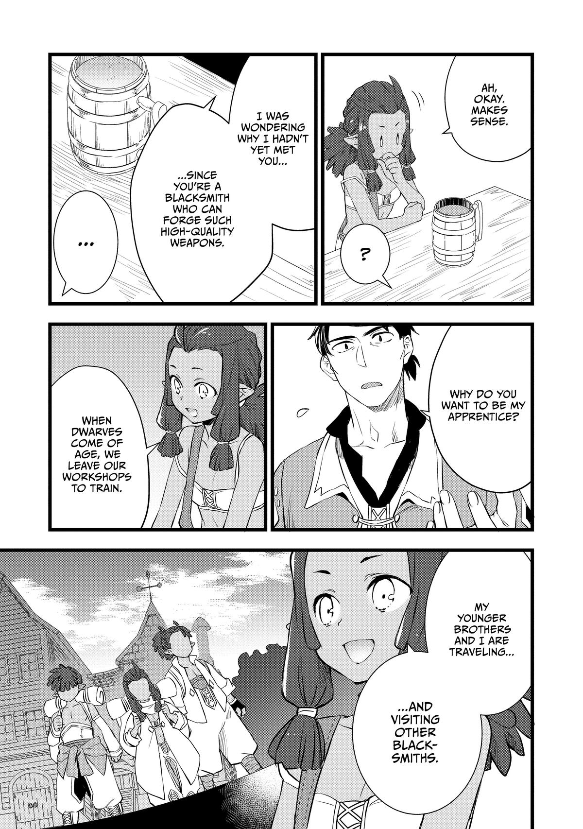 Kajiya de Hajimeru Isekai Slow Life Chap 5 - Next Chap 6