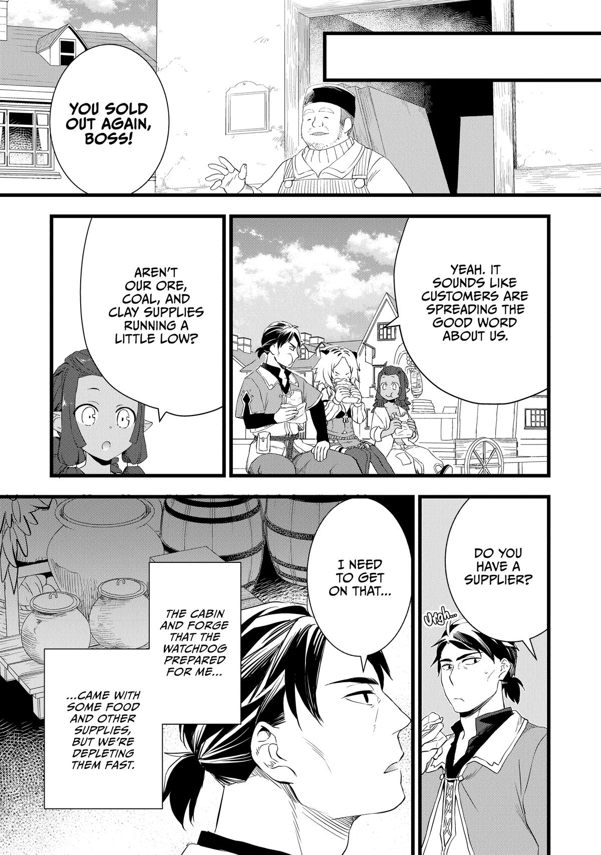 Kajiya de Hajimeru Isekai Slow Life Chap 6 - Next Chap 7