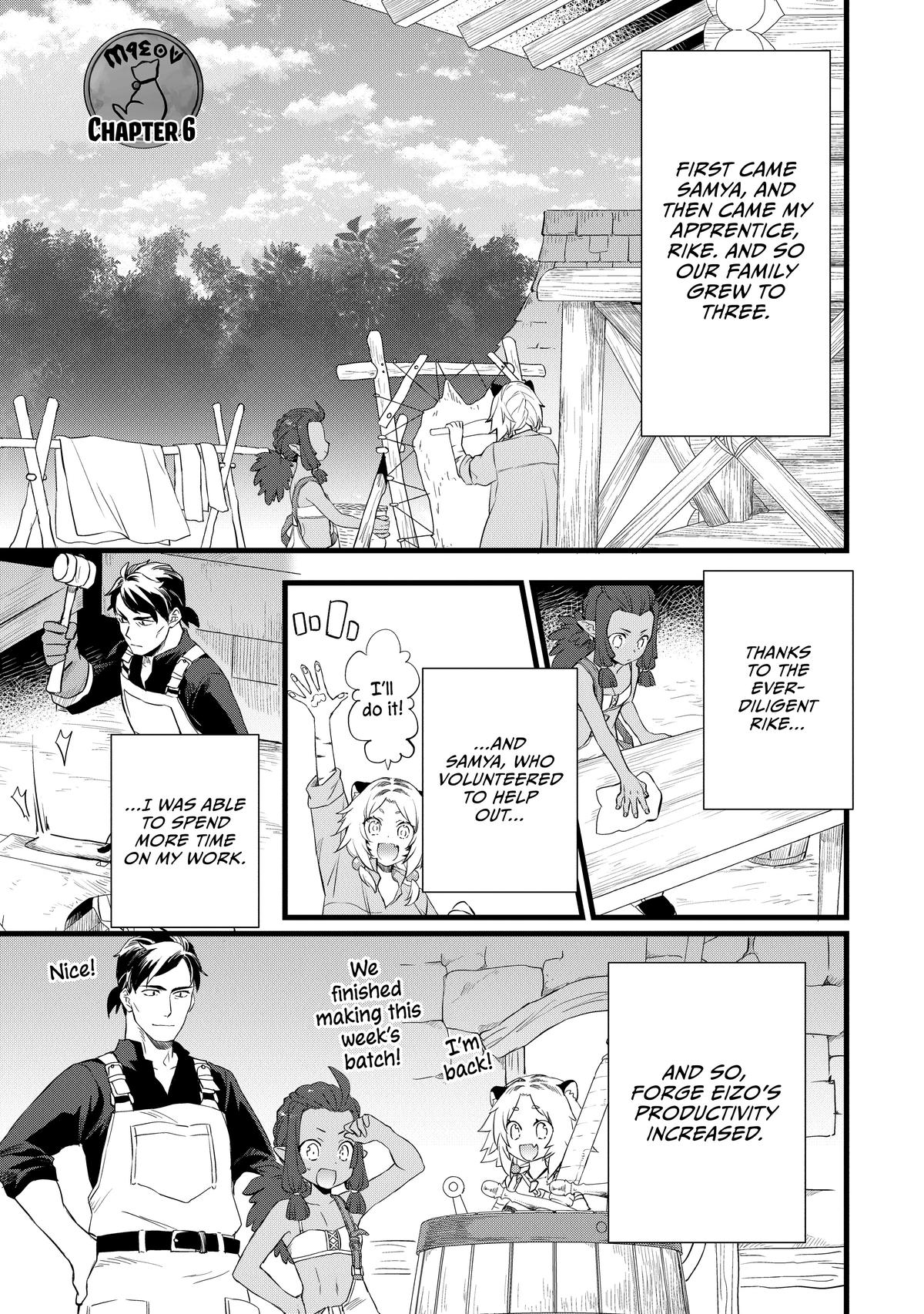 Kajiya de Hajimeru Isekai Slow Life Chap 6 - Next Chap 7