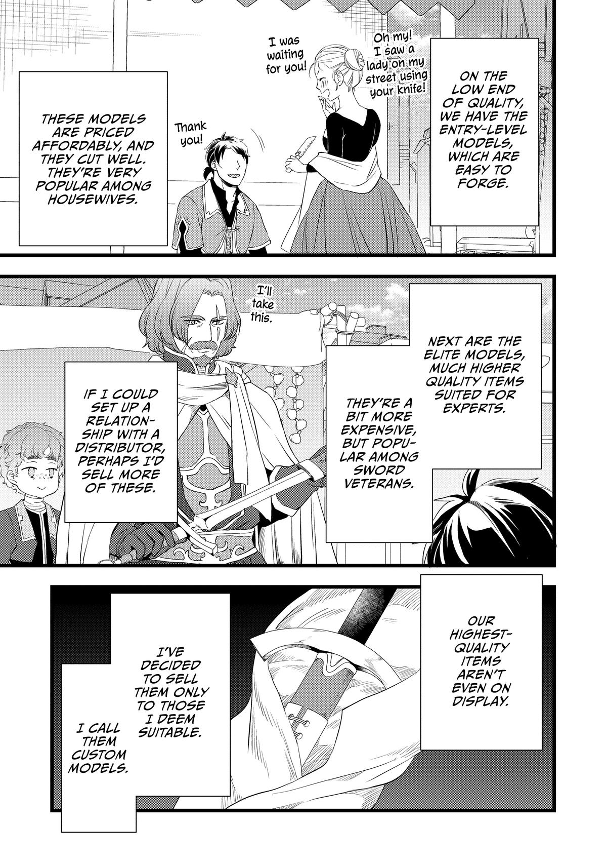 Kajiya de Hajimeru Isekai Slow Life Chap 6 - Next Chap 7