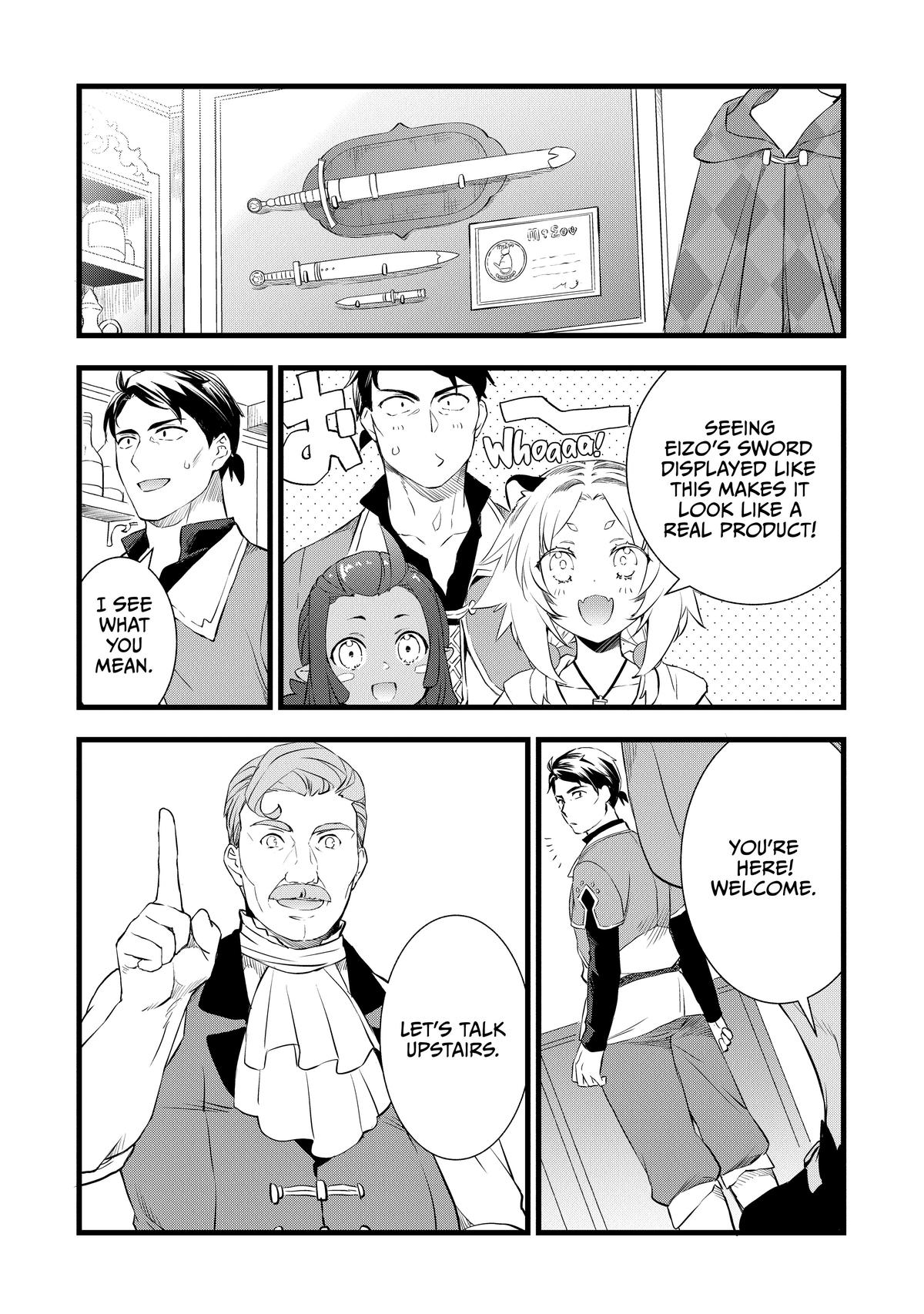 Kajiya de Hajimeru Isekai Slow Life Chap 6 - Next Chap 7