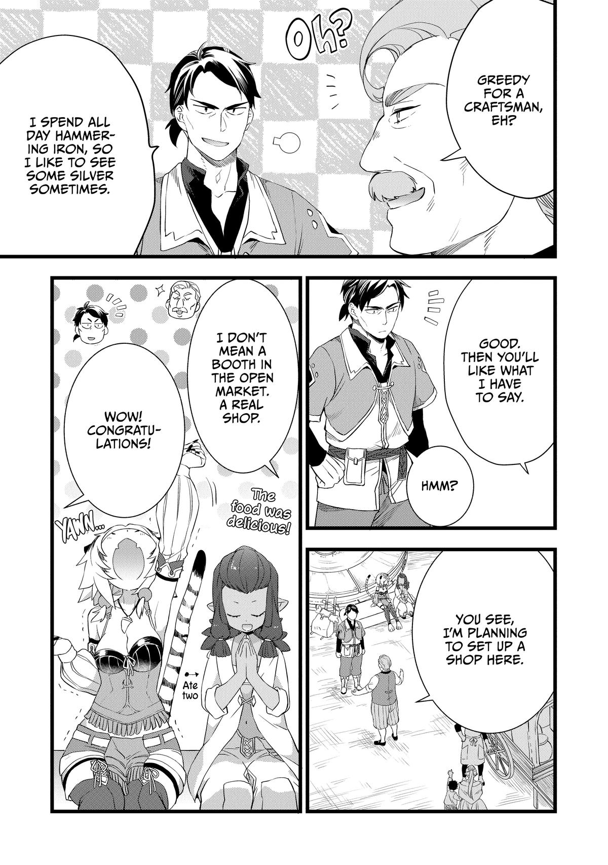 Kajiya de Hajimeru Isekai Slow Life Chap 6 - Next Chap 7