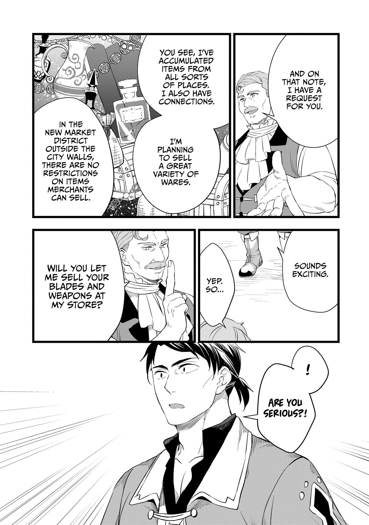 Kajiya de Hajimeru Isekai Slow Life Chap 6 - Next Chap 7