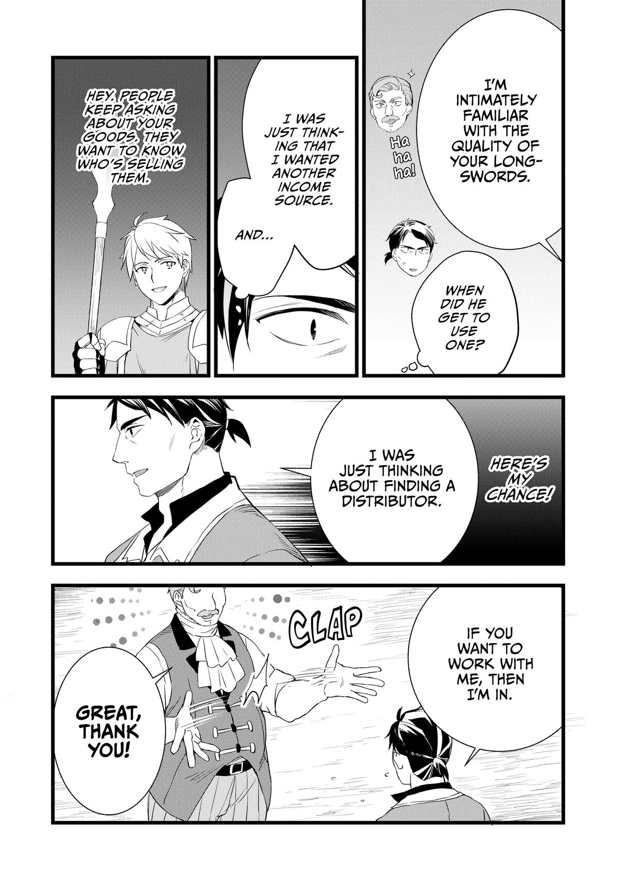 Kajiya de Hajimeru Isekai Slow Life Chap 6 - Next Chap 7