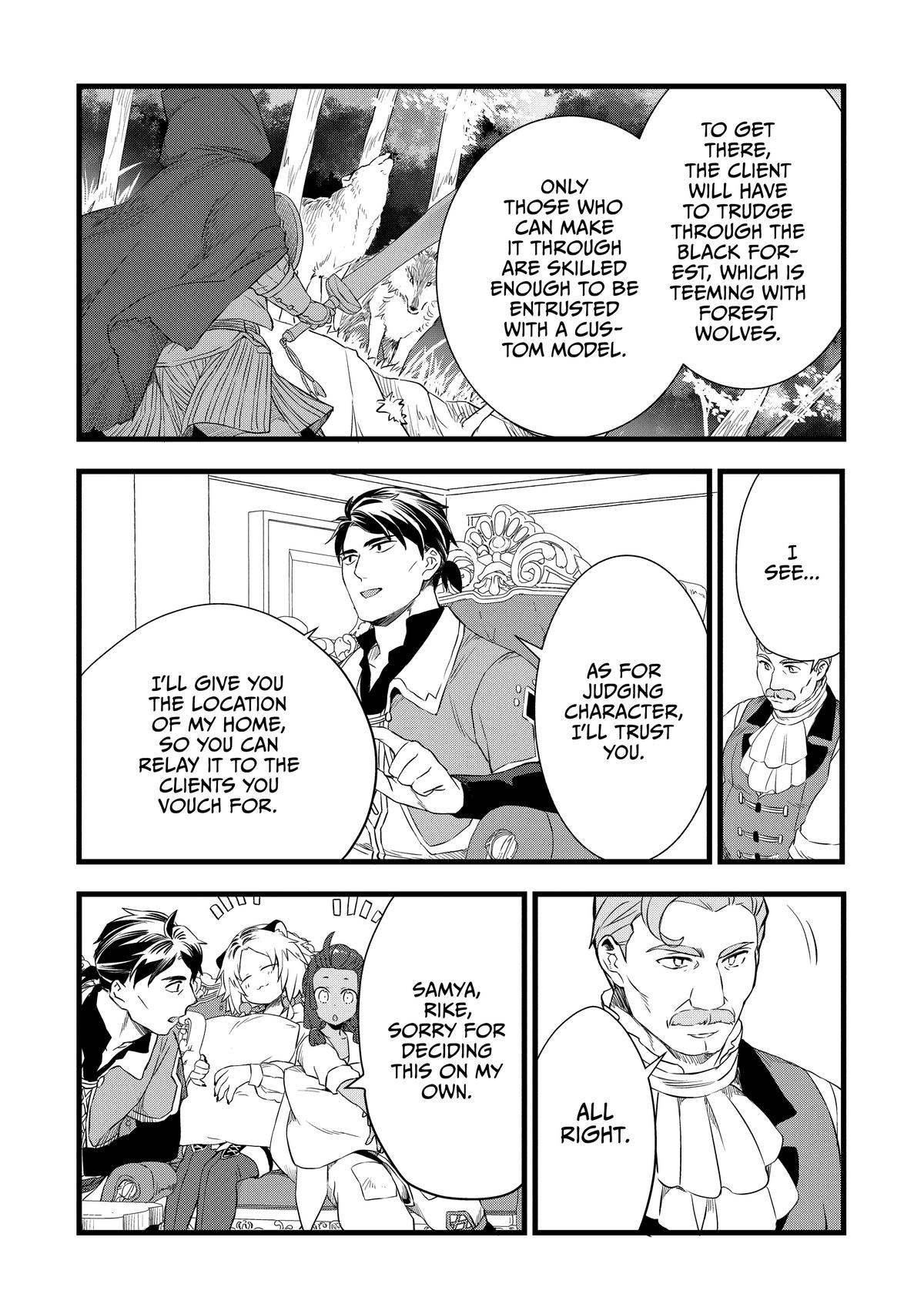 Kajiya de Hajimeru Isekai Slow Life Chap 6 - Next Chap 7