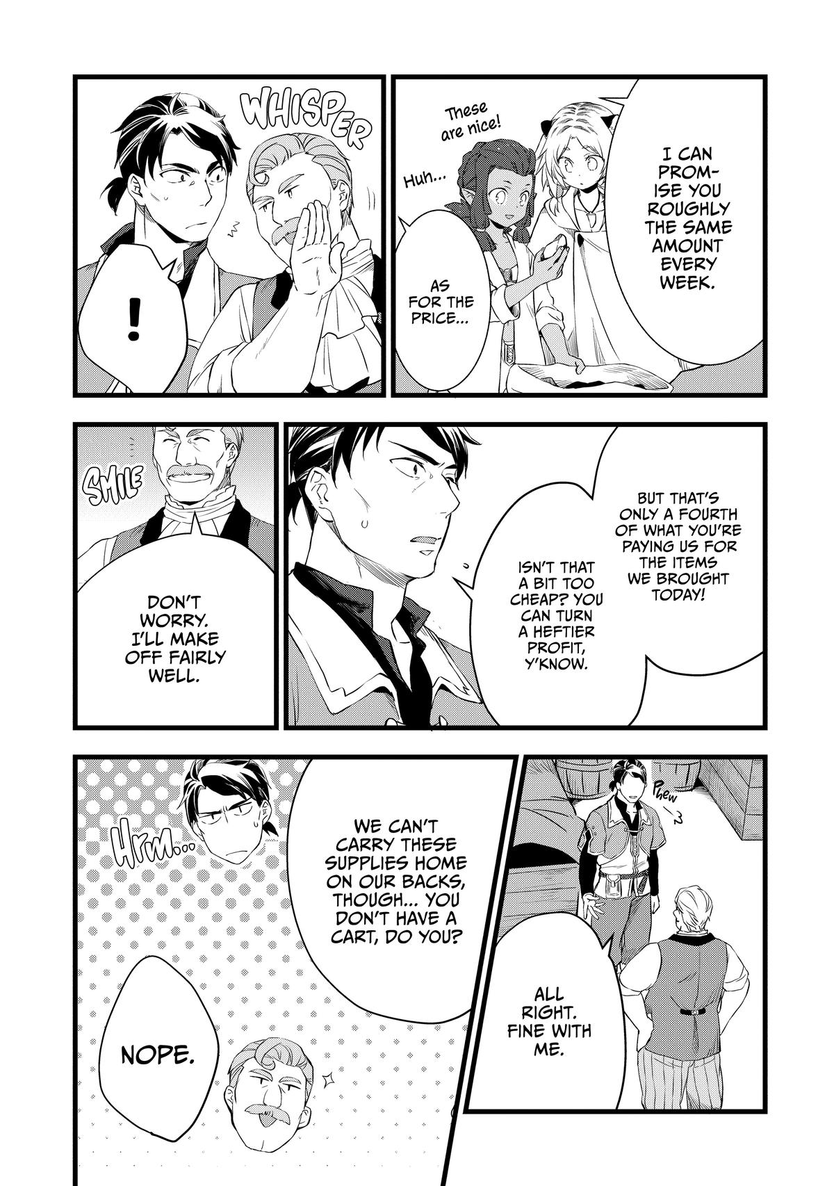 Kajiya de Hajimeru Isekai Slow Life Chap 6 - Next Chap 7