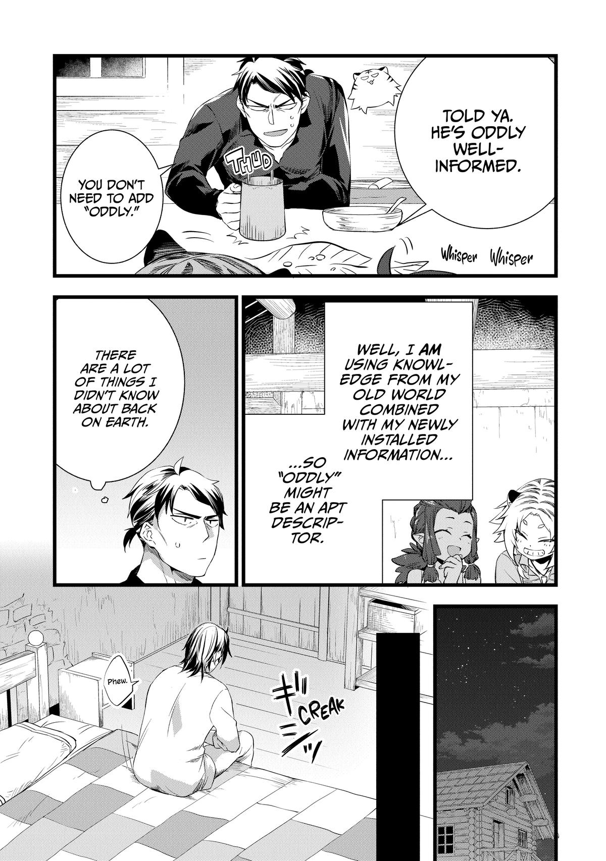 Kajiya de Hajimeru Isekai Slow Life Chap 8 - Next Chap 9