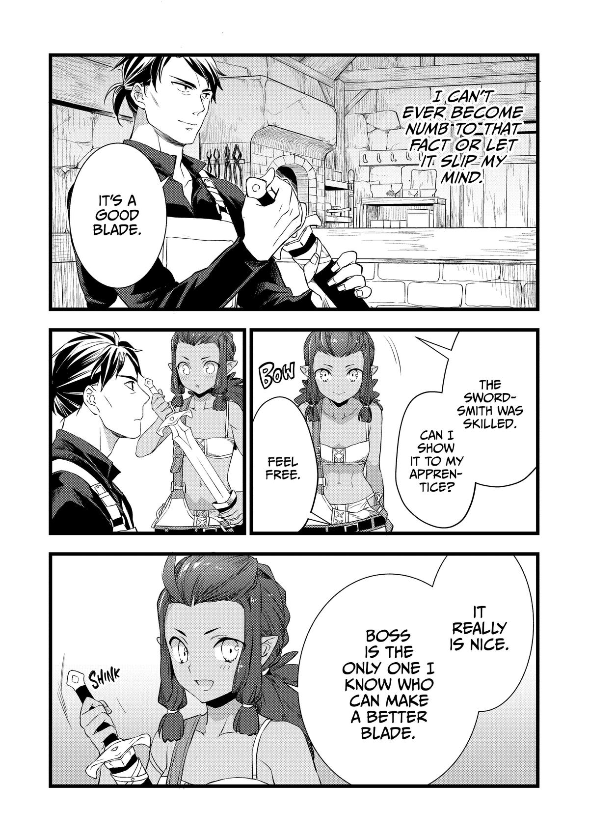 Kajiya de Hajimeru Isekai Slow Life Chap 8 - Next Chap 9