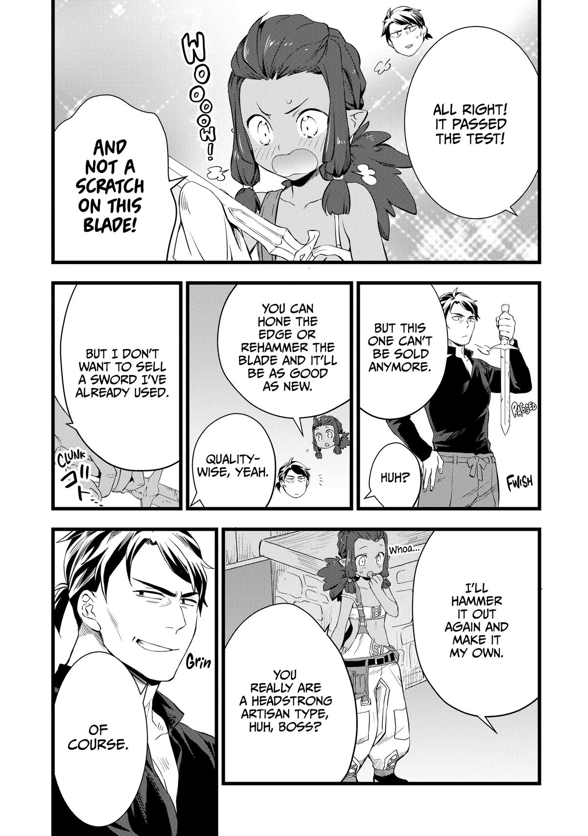 Kajiya de Hajimeru Isekai Slow Life Chap 9 - Next Chap 10