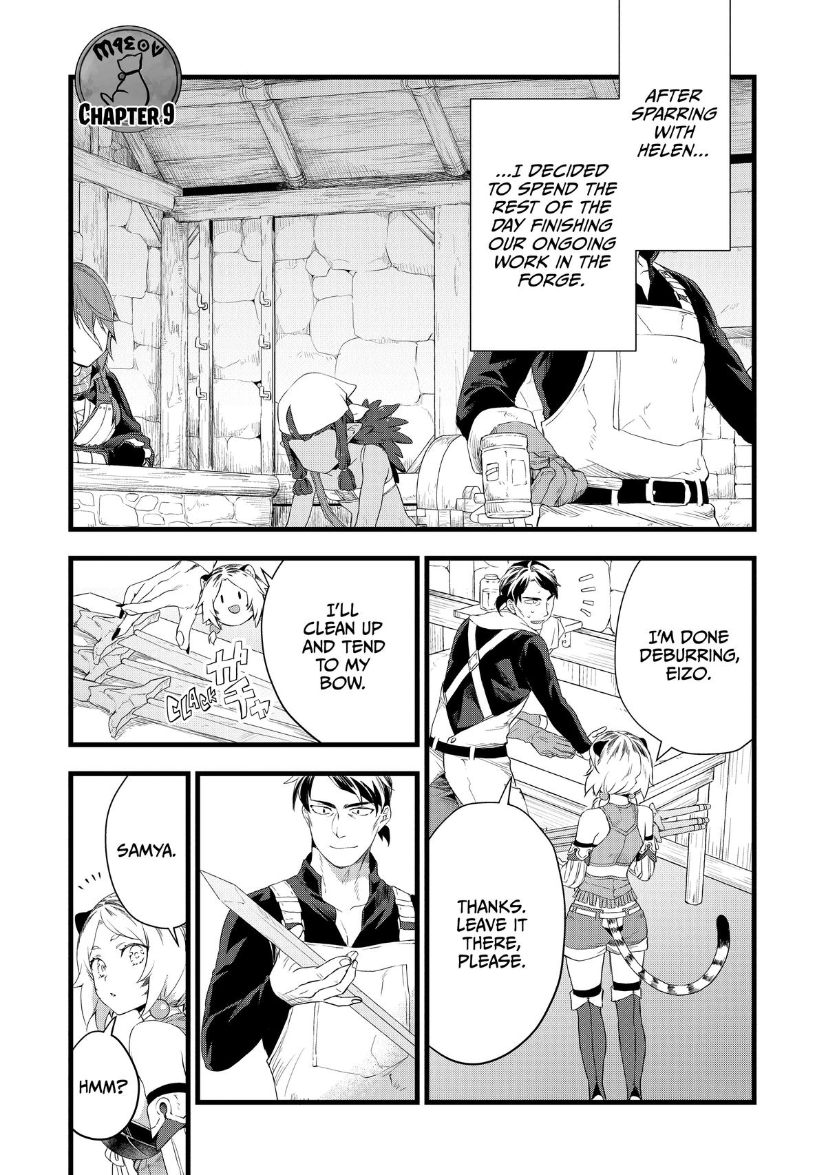 Kajiya de Hajimeru Isekai Slow Life Chap 9 - Next Chap 10