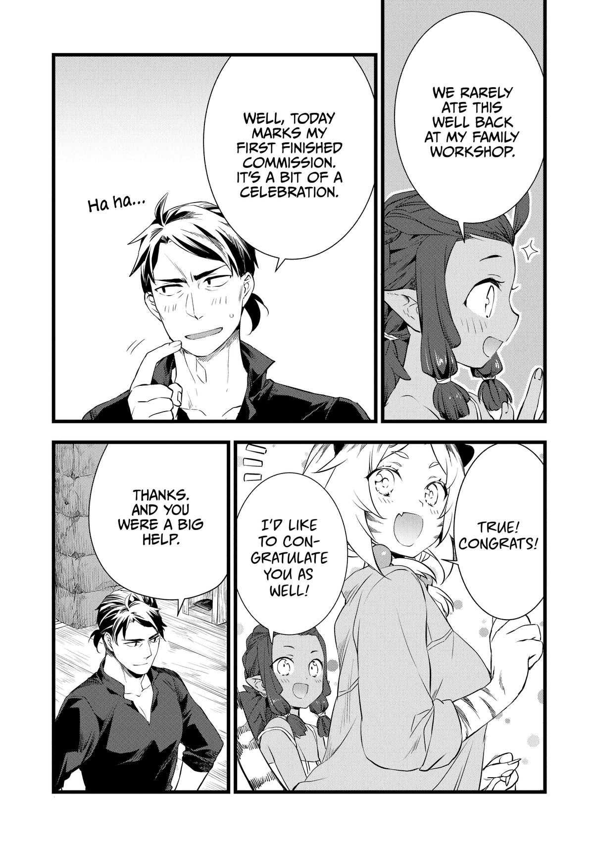 Kajiya de Hajimeru Isekai Slow Life Chap 9 - Next Chap 10