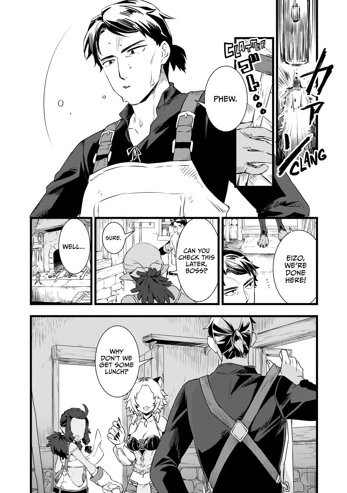 Kajiya de Hajimeru Isekai Slow Life Chap 1 - Next Chap 2