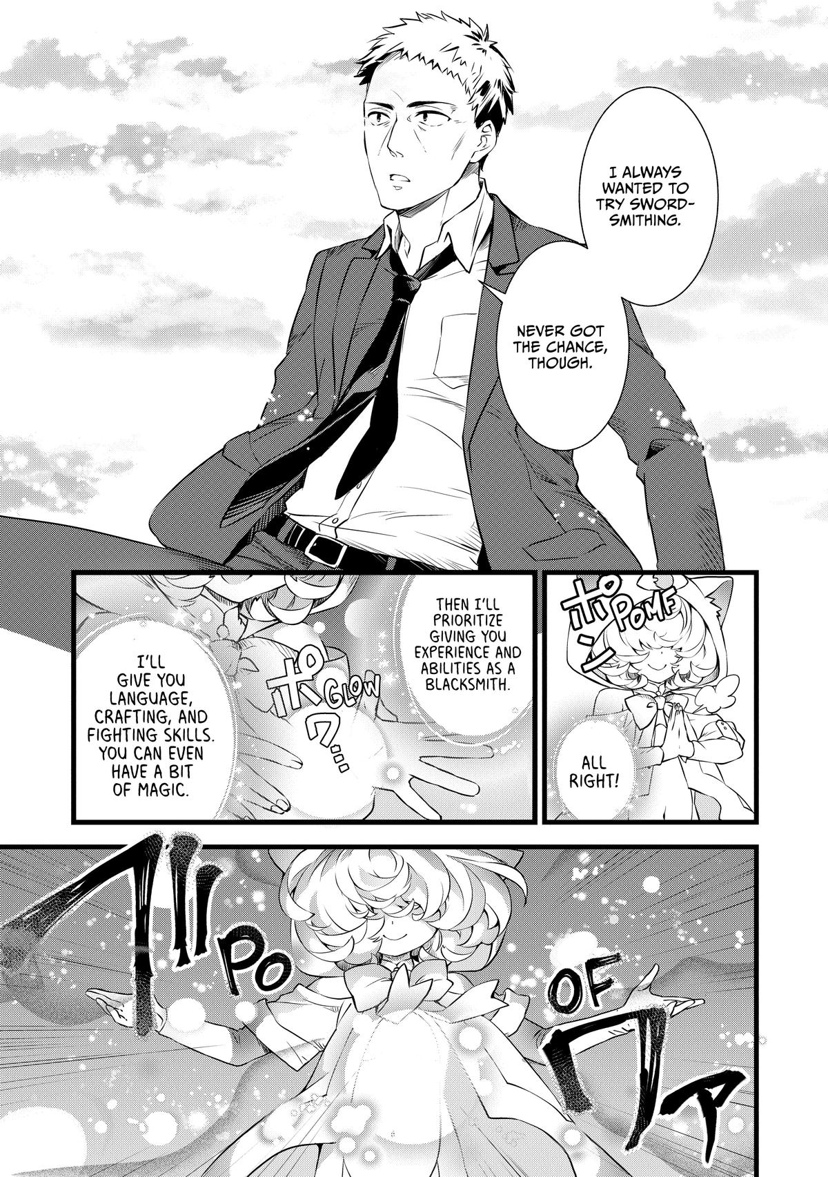 Kajiya de Hajimeru Isekai Slow Life Chap 1 - Next Chap 2