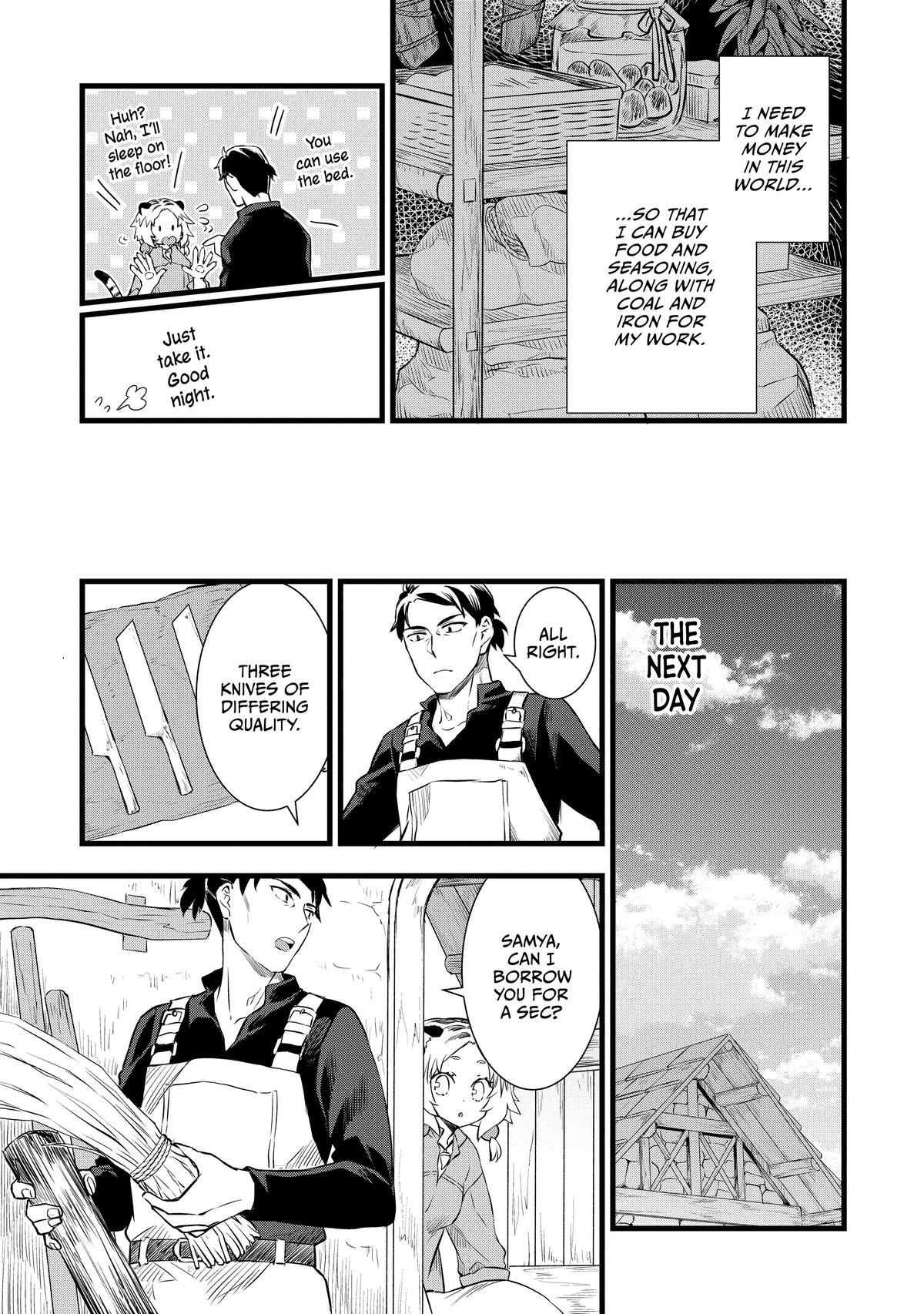 Kajiya de Hajimeru Isekai Slow Life Chap 2 - Next Chap 3
