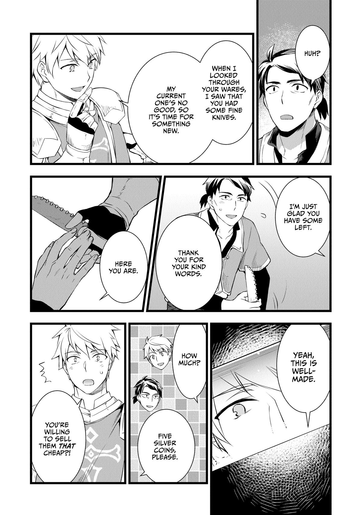 Kajiya de Hajimeru Isekai Slow Life Chap 3 - Next Chap 4