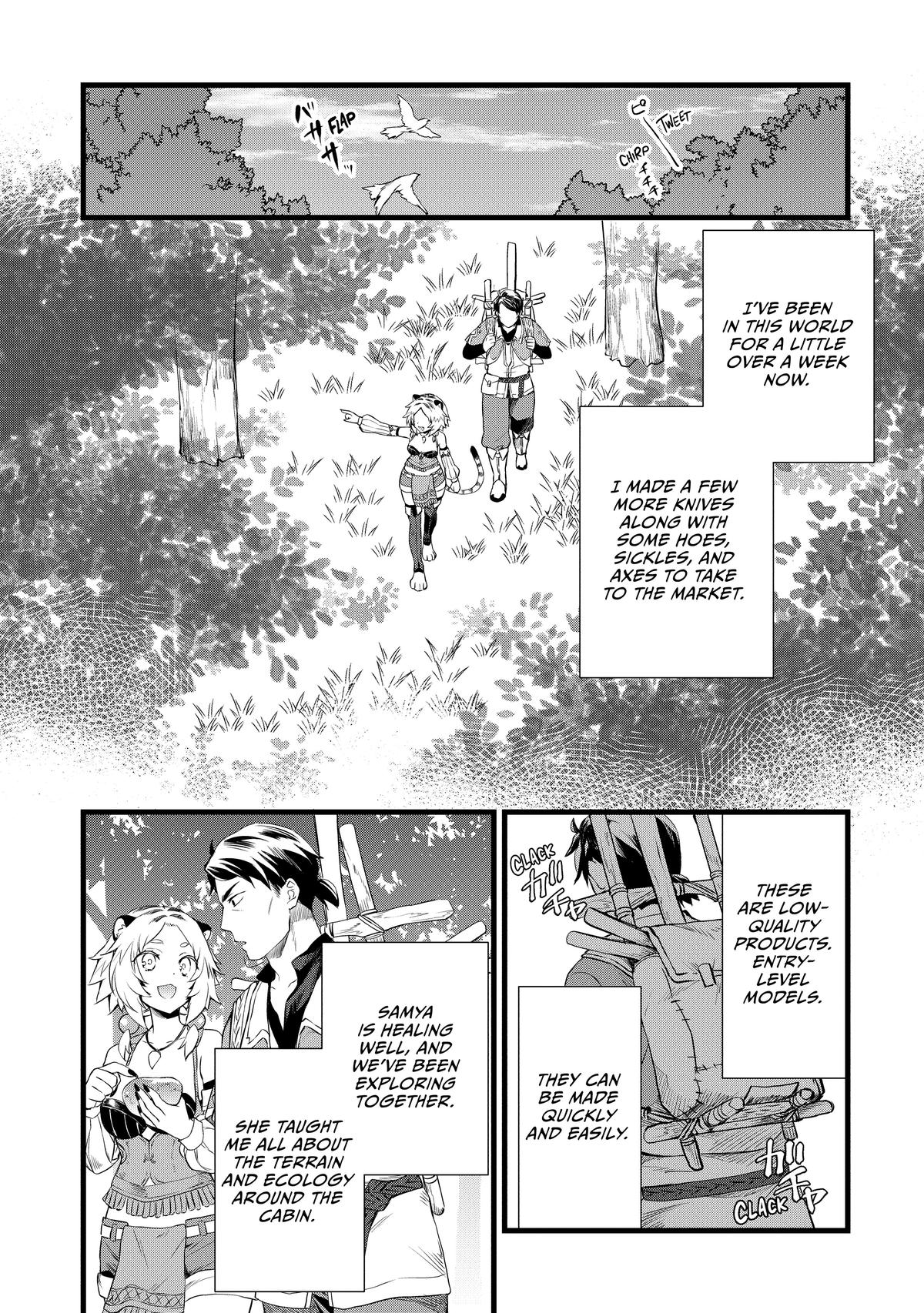 Kajiya de Hajimeru Isekai Slow Life Chap 3 - Next Chap 4
