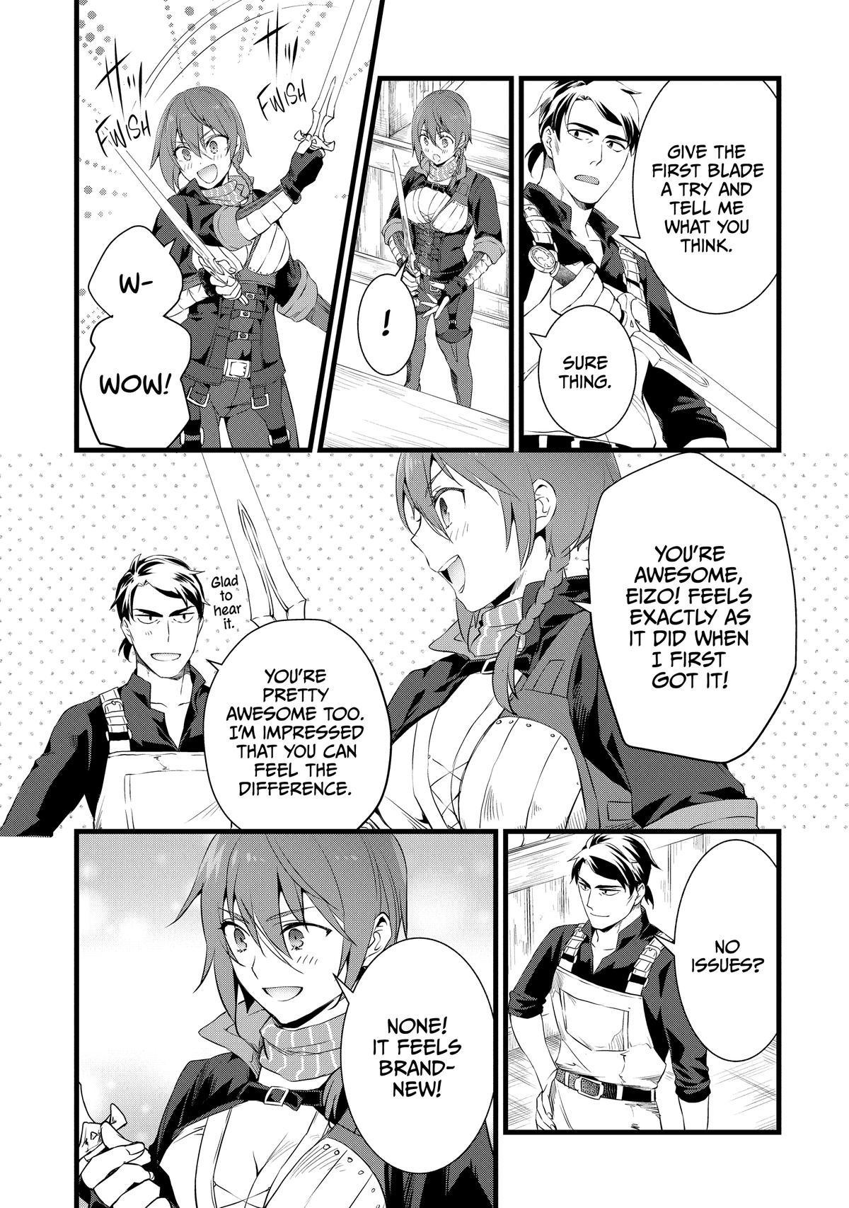 Kajiya de Hajimeru Isekai Slow Life Chap 17 - Next Chap 18