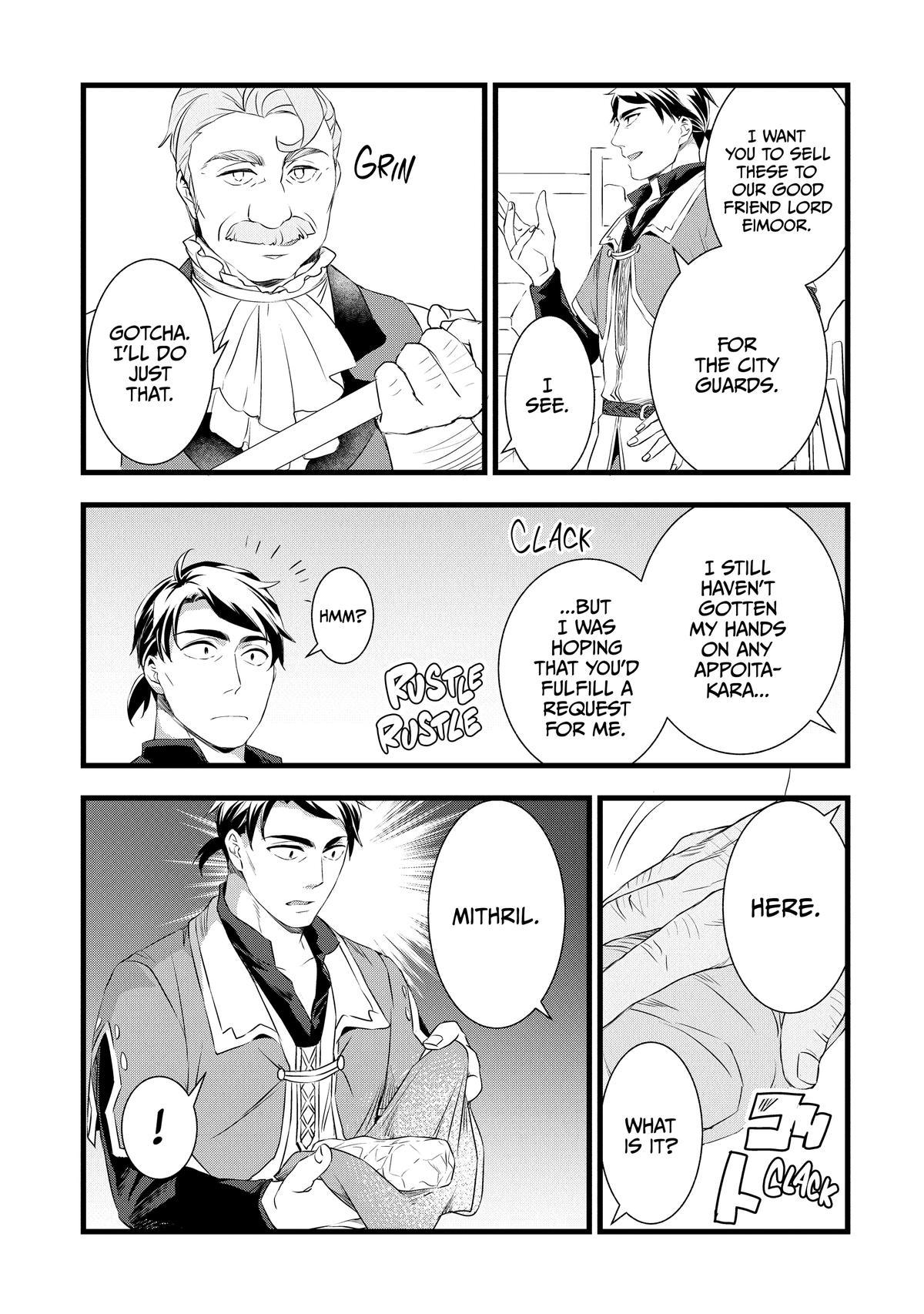 Kajiya de Hajimeru Isekai Slow Life Chap 17 - Next Chap 18