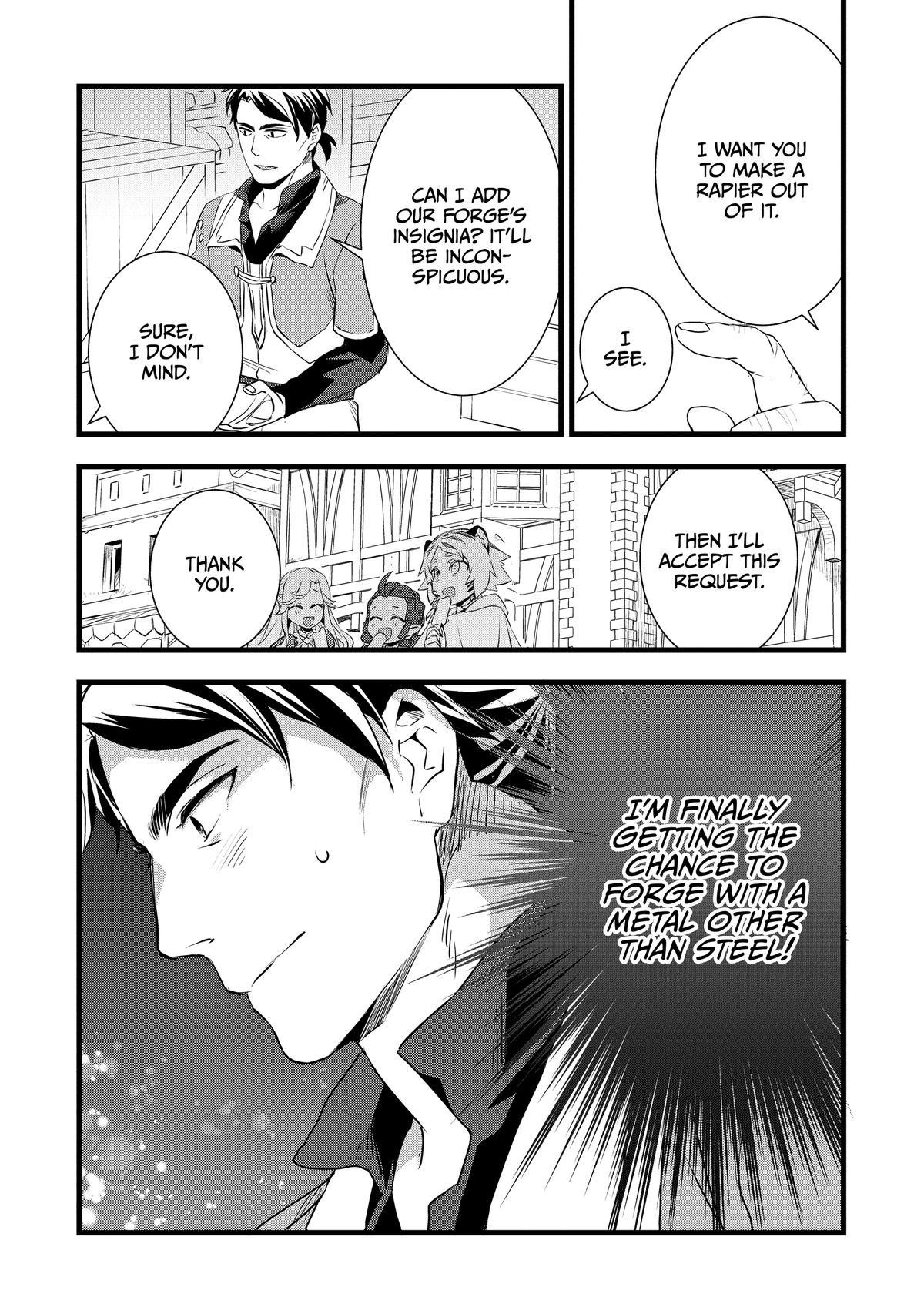 Kajiya de Hajimeru Isekai Slow Life Chap 17 - Next Chap 18