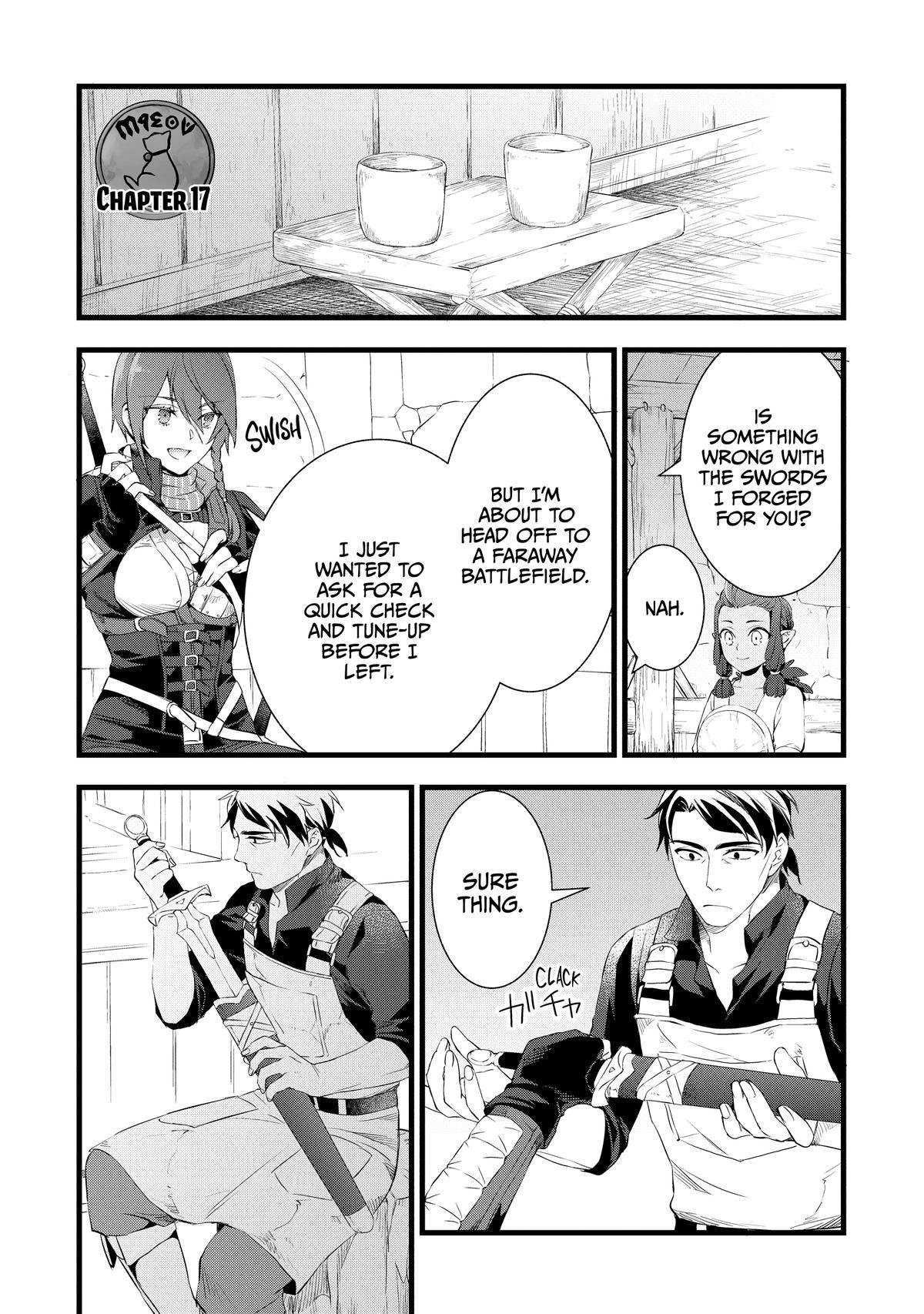 Kajiya de Hajimeru Isekai Slow Life Chap 17 - Next Chap 18