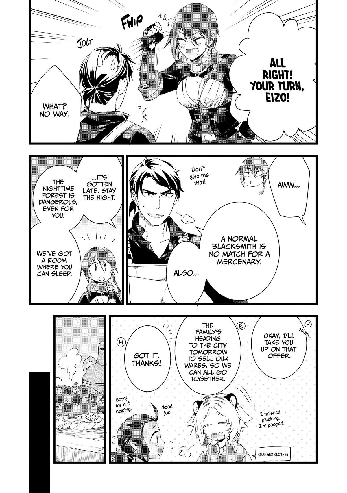 Kajiya de Hajimeru Isekai Slow Life Chap 17 - Next Chap 18