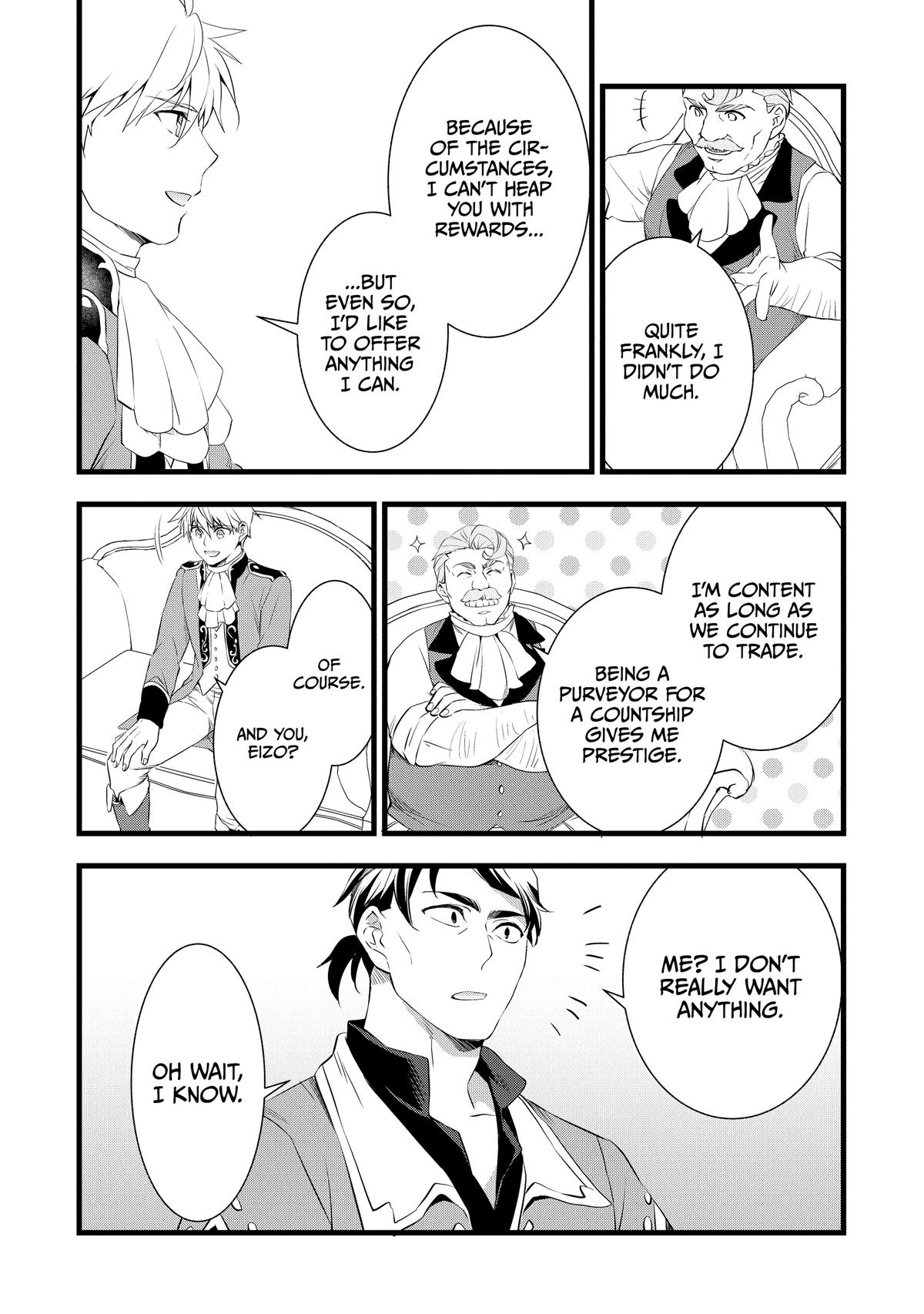 Kajiya de Hajimeru Isekai Slow Life Chap 15 - Next Chap 16