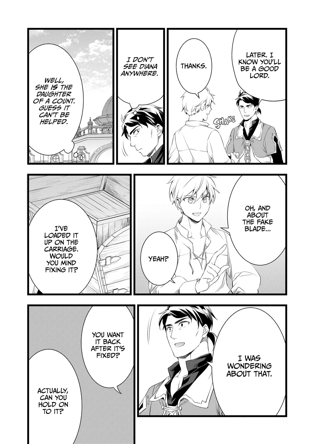 Kajiya de Hajimeru Isekai Slow Life Chap 15 - Next Chap 16