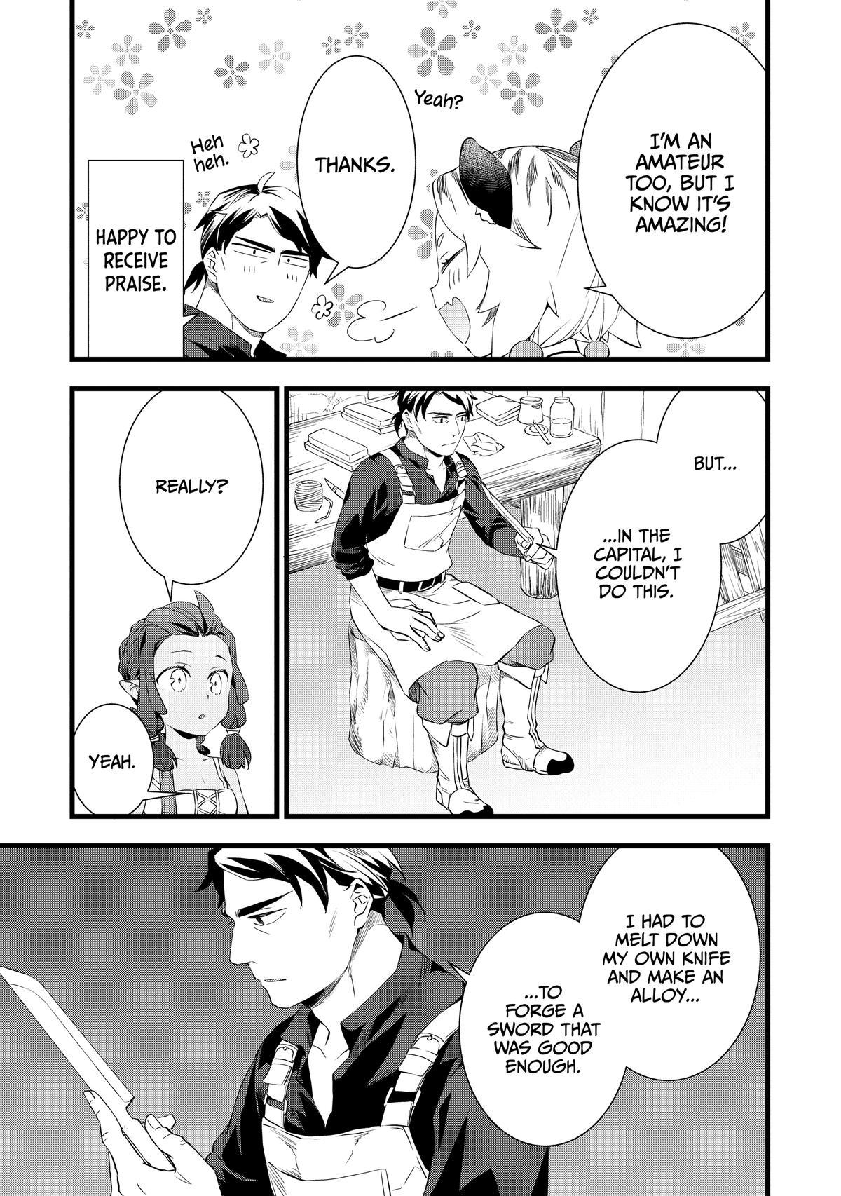 Kajiya de Hajimeru Isekai Slow Life Chap 16 - Next Chap 17