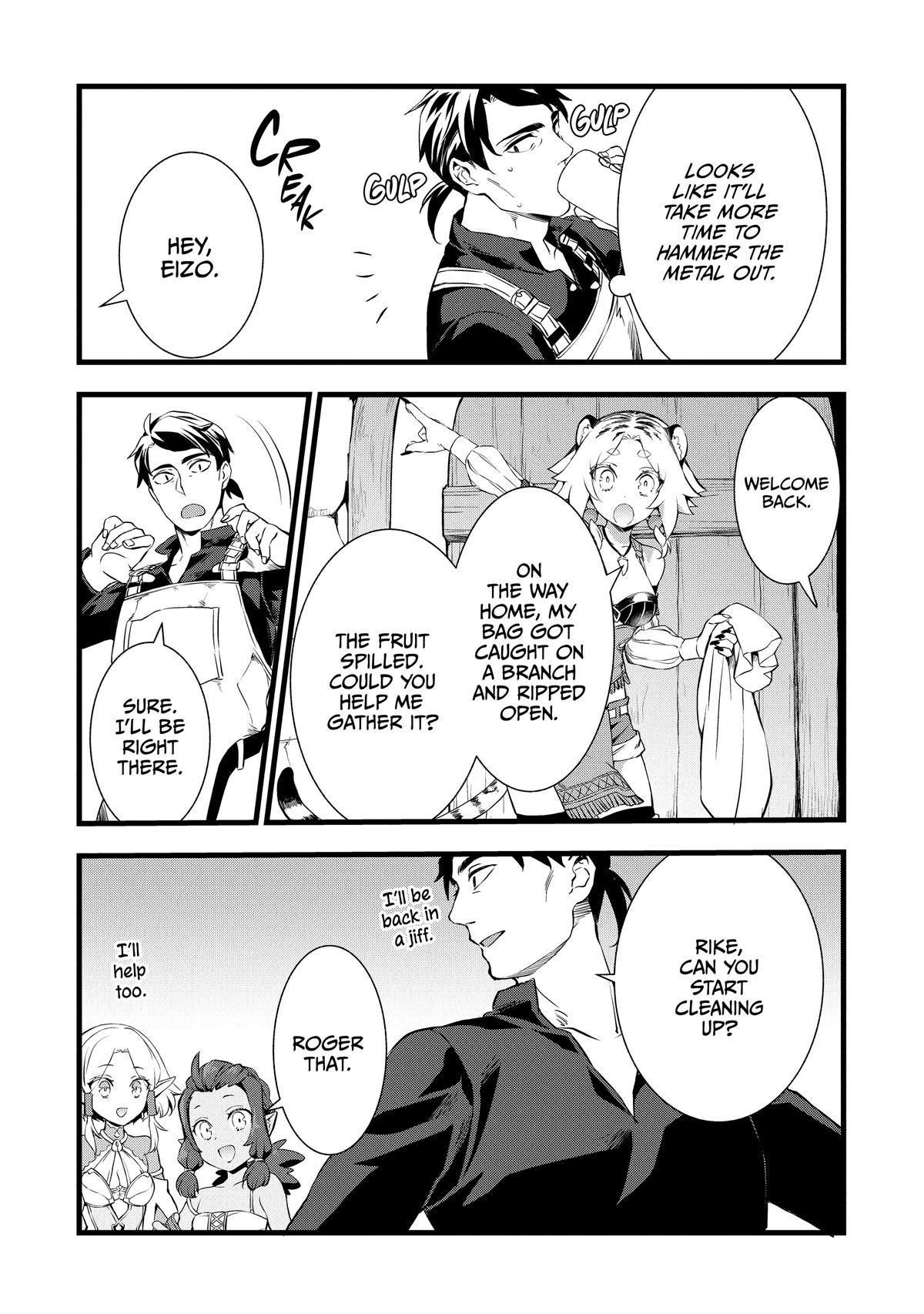 Kajiya de Hajimeru Isekai Slow Life Chap 19 - Next Chap 20
