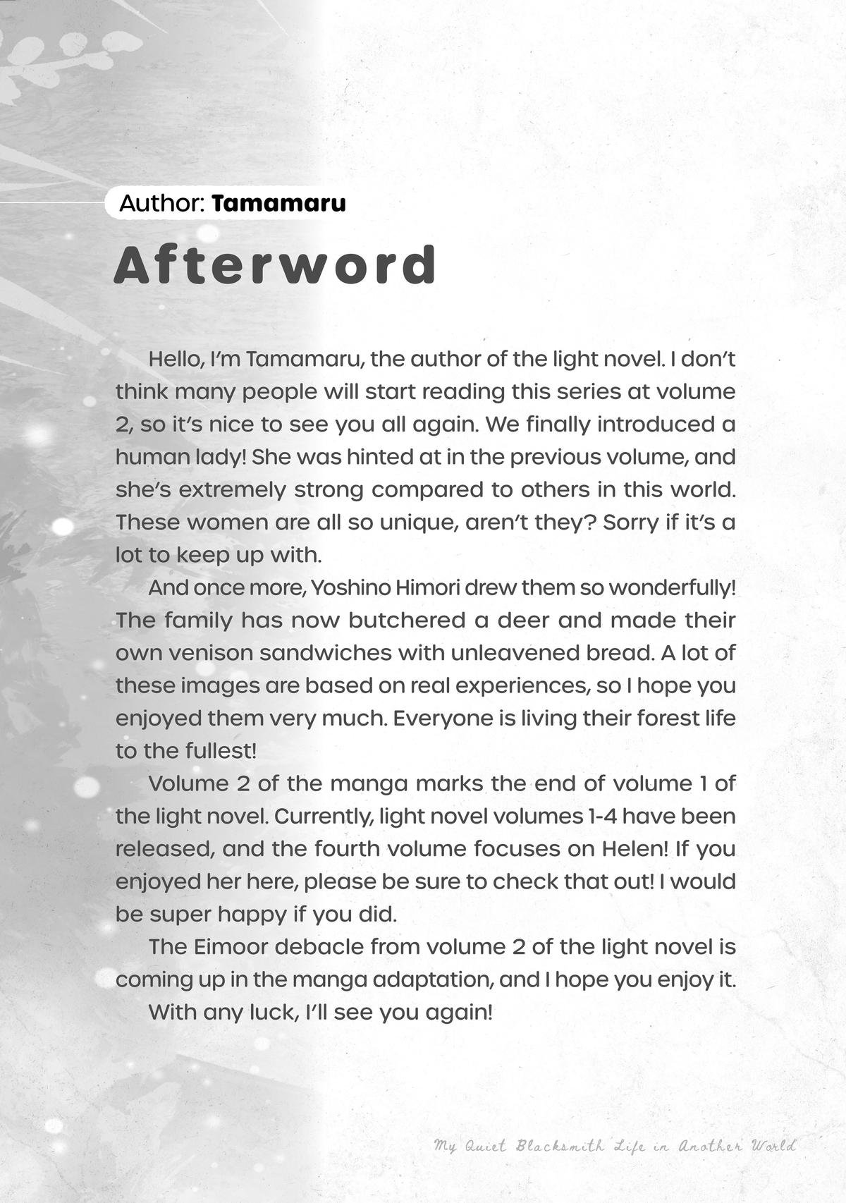 Kajiya de Hajimeru Isekai Slow Life Chap 10 - Next Chap 11