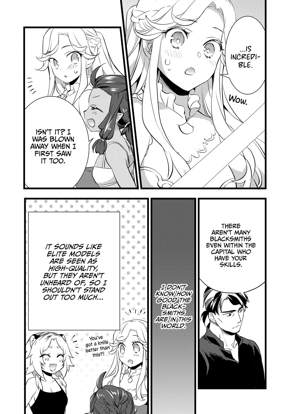 Kajiya de Hajimeru Isekai Slow Life Chap 12 - Next Chap 13