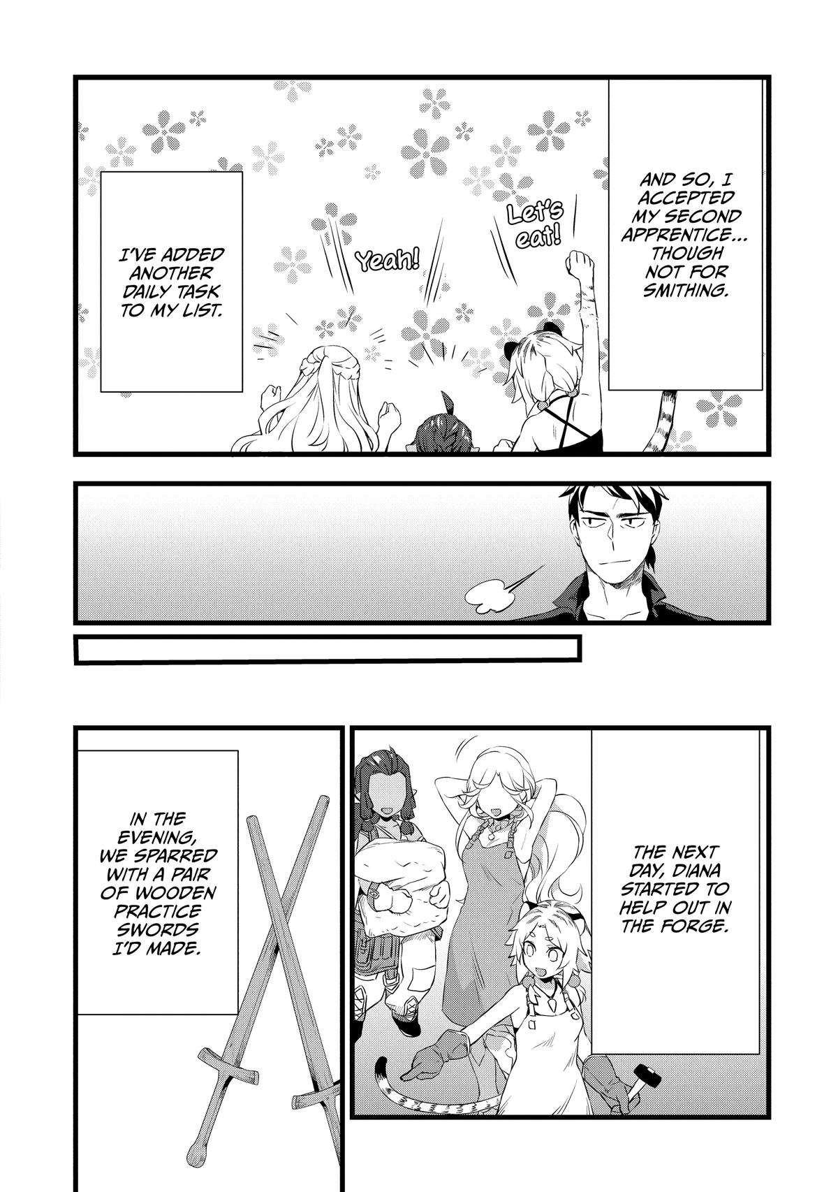 Kajiya de Hajimeru Isekai Slow Life Chap 12 - Next Chap 13