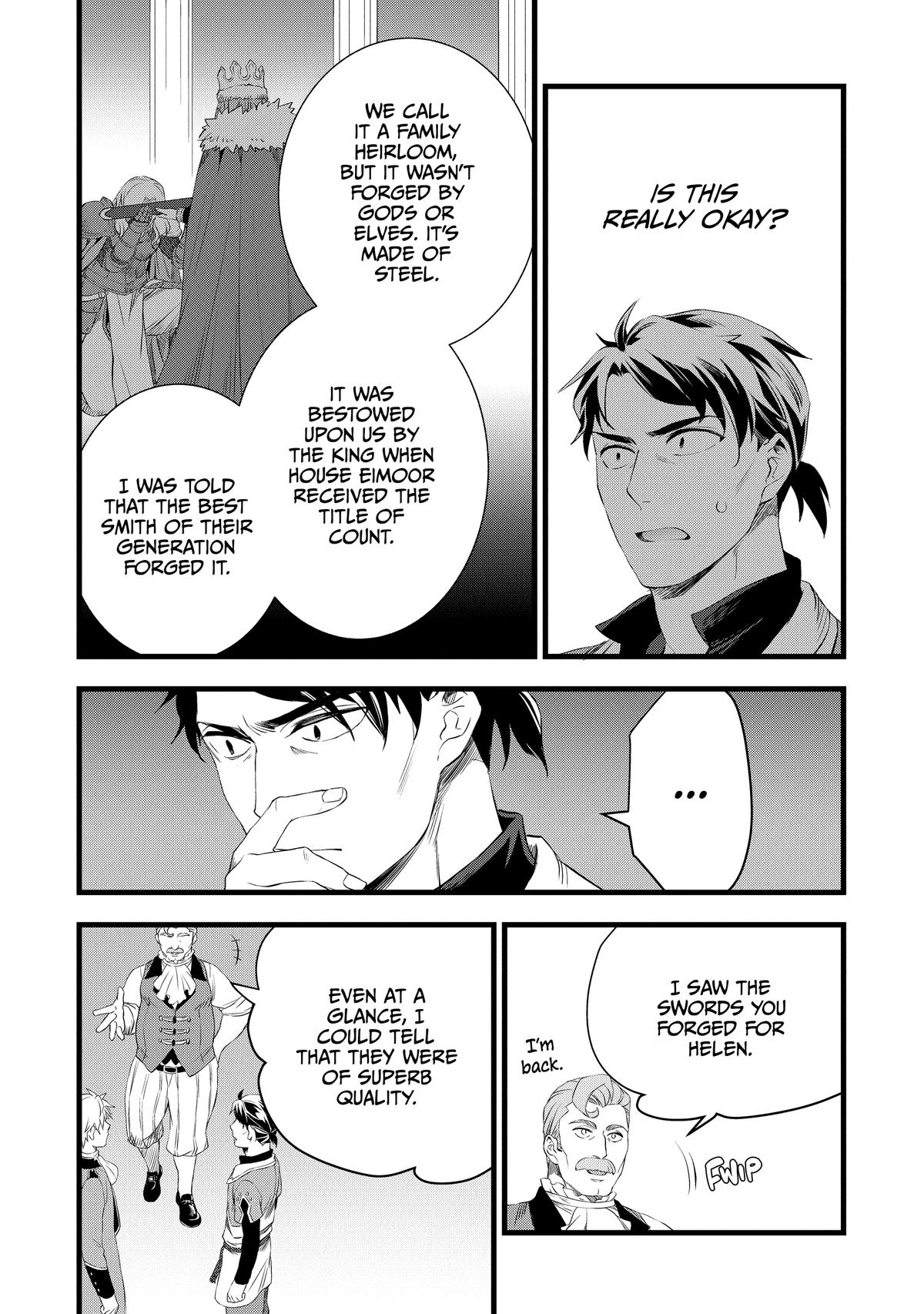 Kajiya de Hajimeru Isekai Slow Life Chap 13 - Next Chap 14