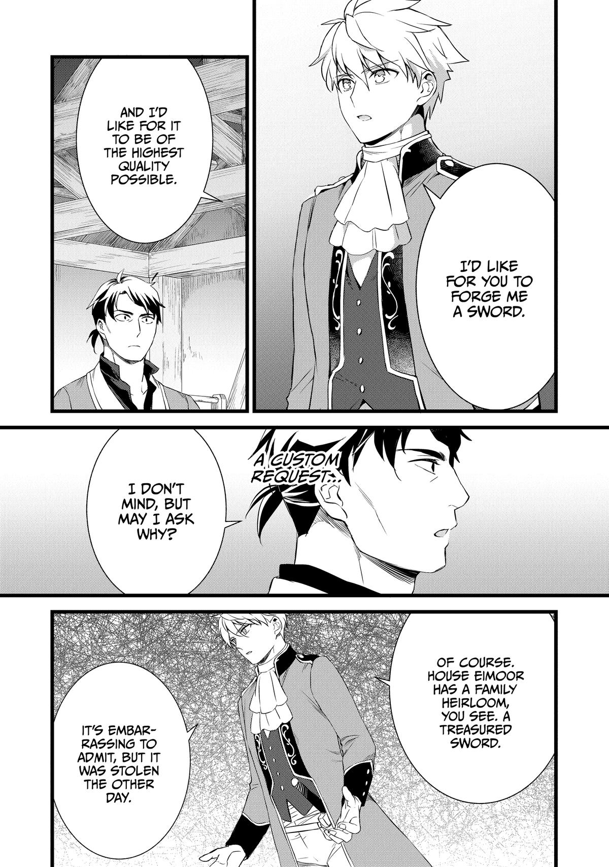 Kajiya de Hajimeru Isekai Slow Life Chap 13 - Next Chap 14