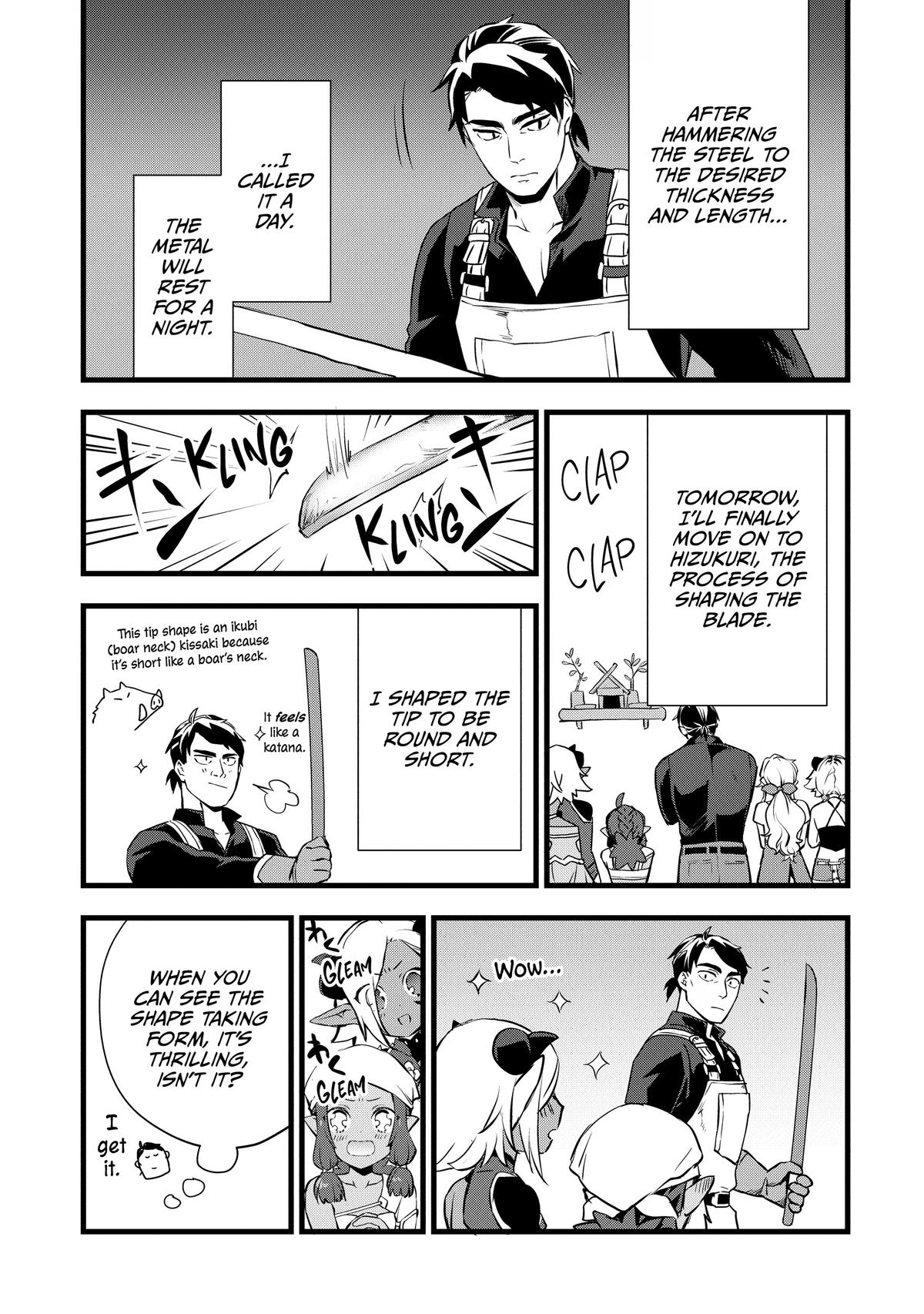 Kajiya de Hajimeru Isekai Slow Life Chap 24 - Next Chap 25