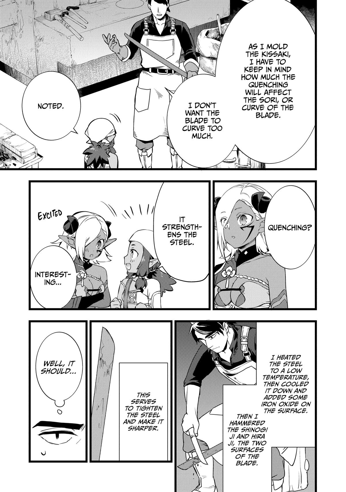 Kajiya de Hajimeru Isekai Slow Life Chap 24 - Next Chap 25