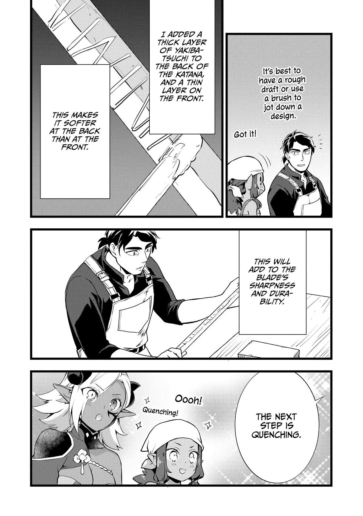 Kajiya de Hajimeru Isekai Slow Life Chap 24 - Next Chap 25