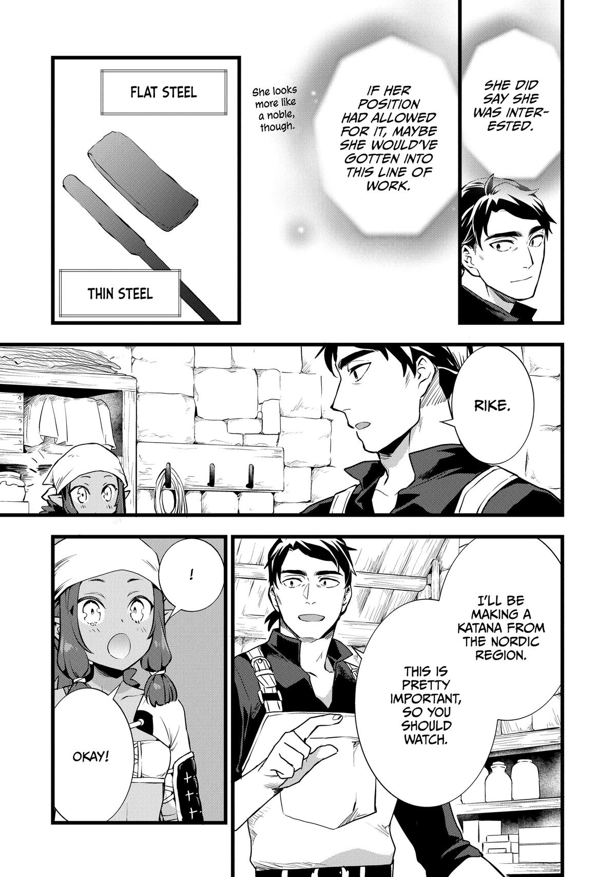 Kajiya de Hajimeru Isekai Slow Life Chap 24 - Next Chap 25