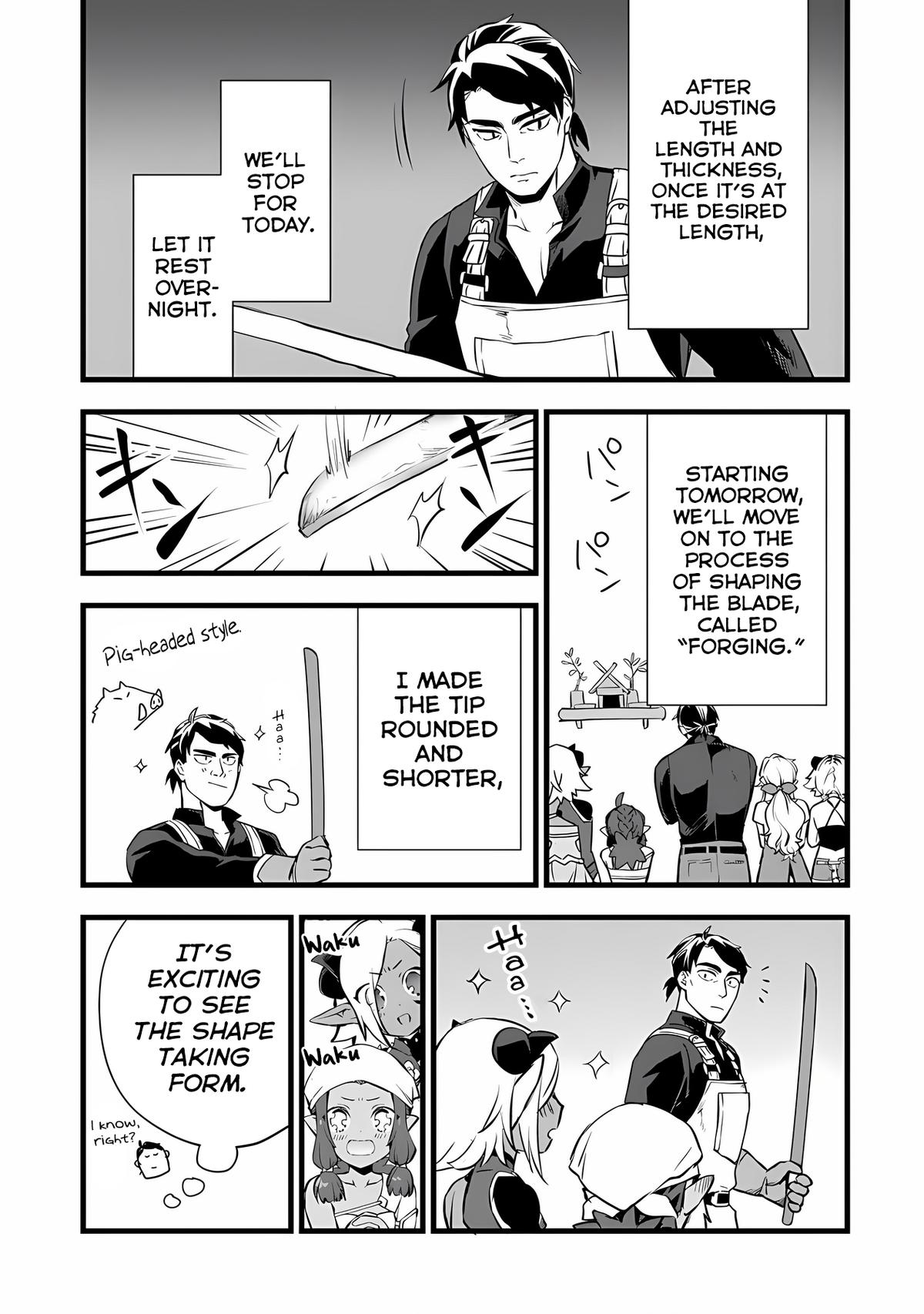 Kajiya de Hajimeru Isekai Slow Life Chap 24.1 - Next Chap 25.1