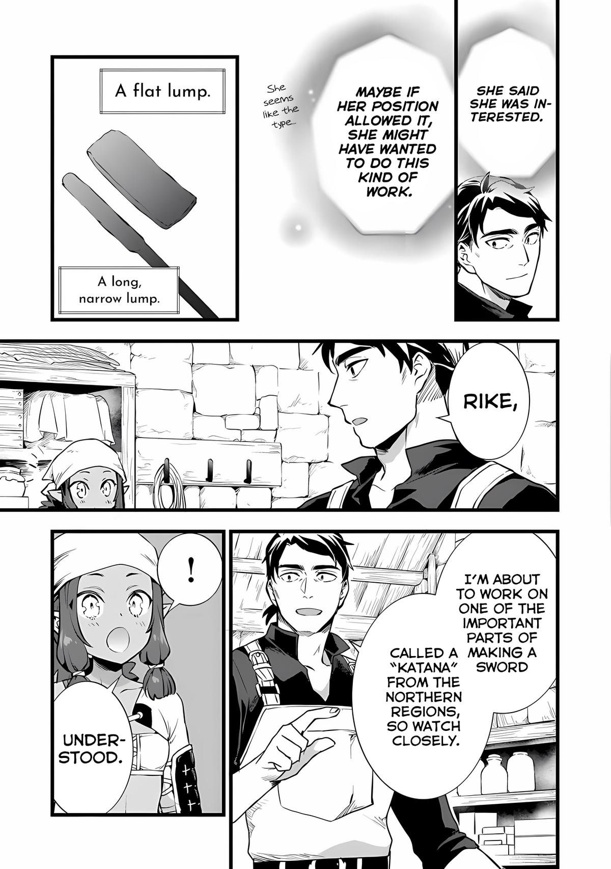 Kajiya de Hajimeru Isekai Slow Life Chap 24.1 - Next Chap 25.1