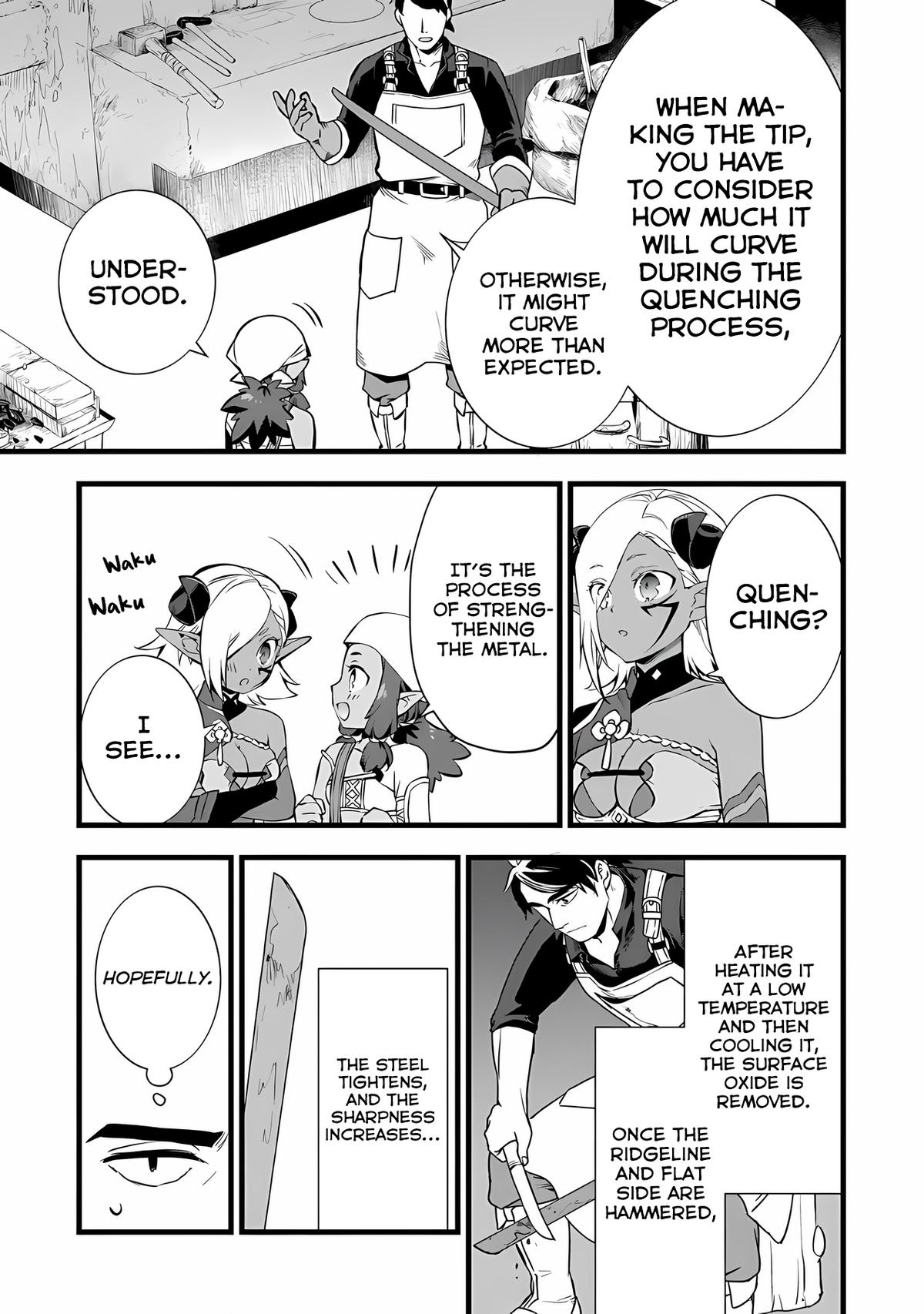 Kajiya de Hajimeru Isekai Slow Life Chap 24.1 - Next Chap 25.1