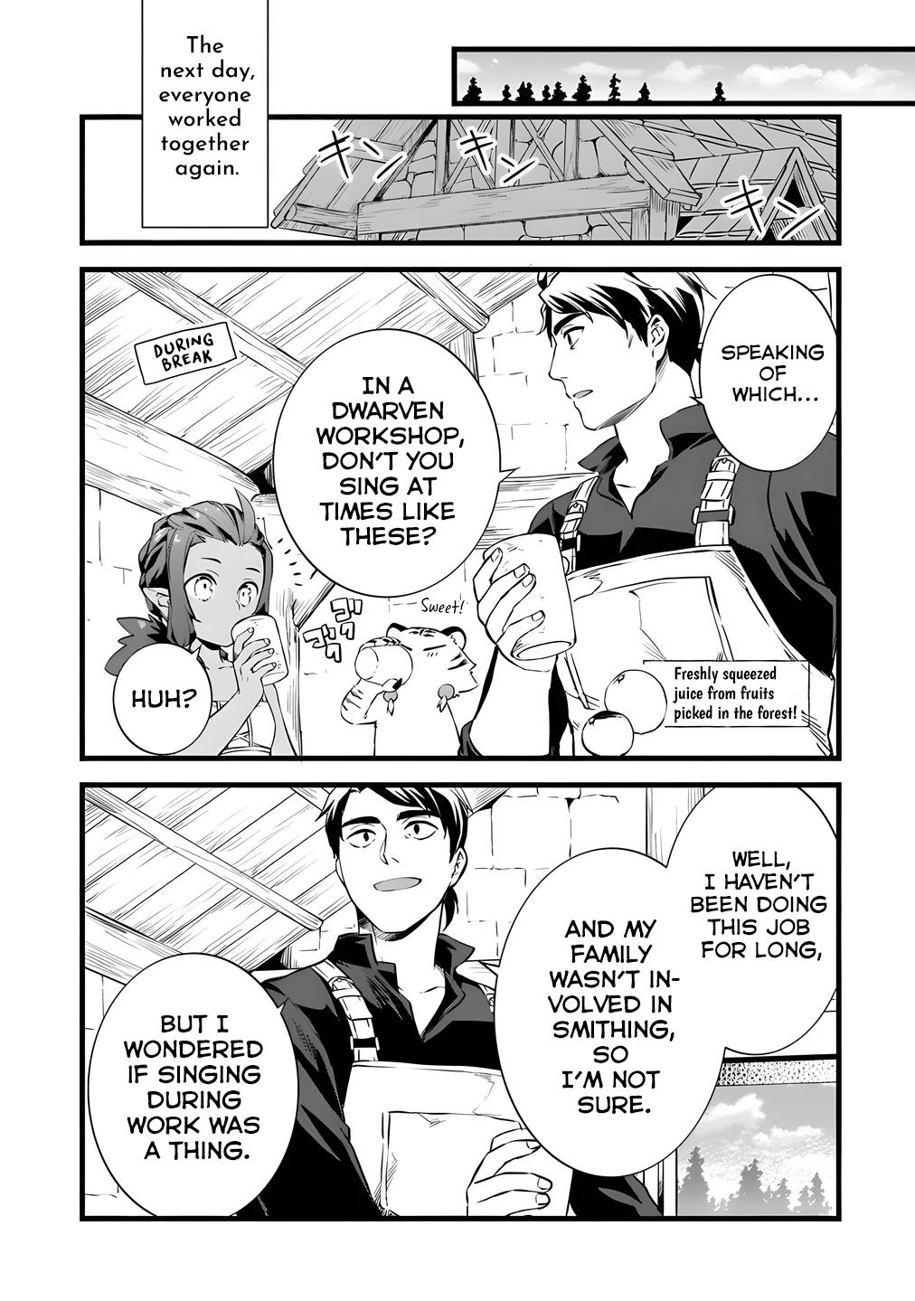 Kajiya de Hajimeru Isekai Slow Life Chap 26.1 - Next Chap 27.1