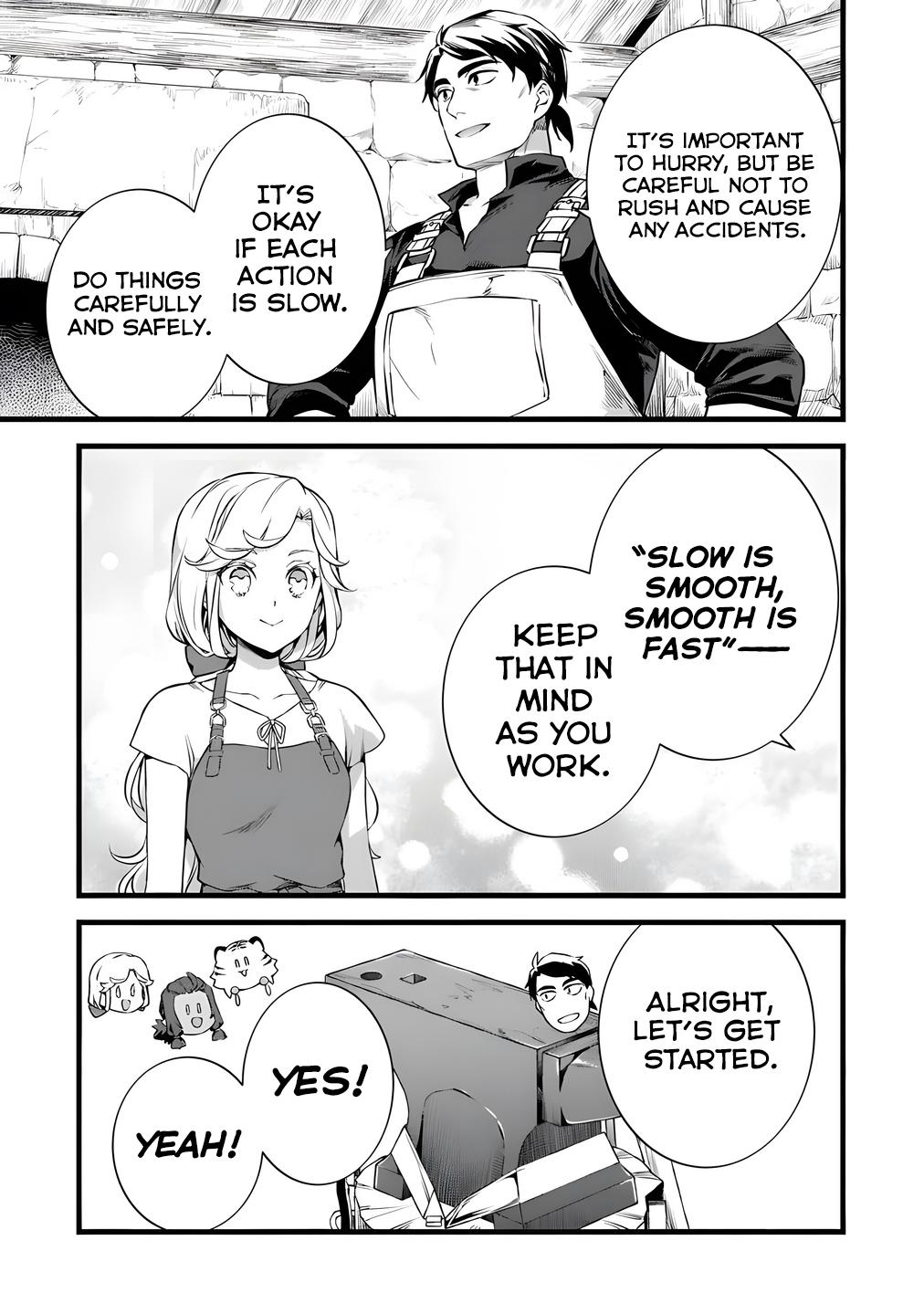 Kajiya de Hajimeru Isekai Slow Life Chap 26.1 - Next Chap 27.1