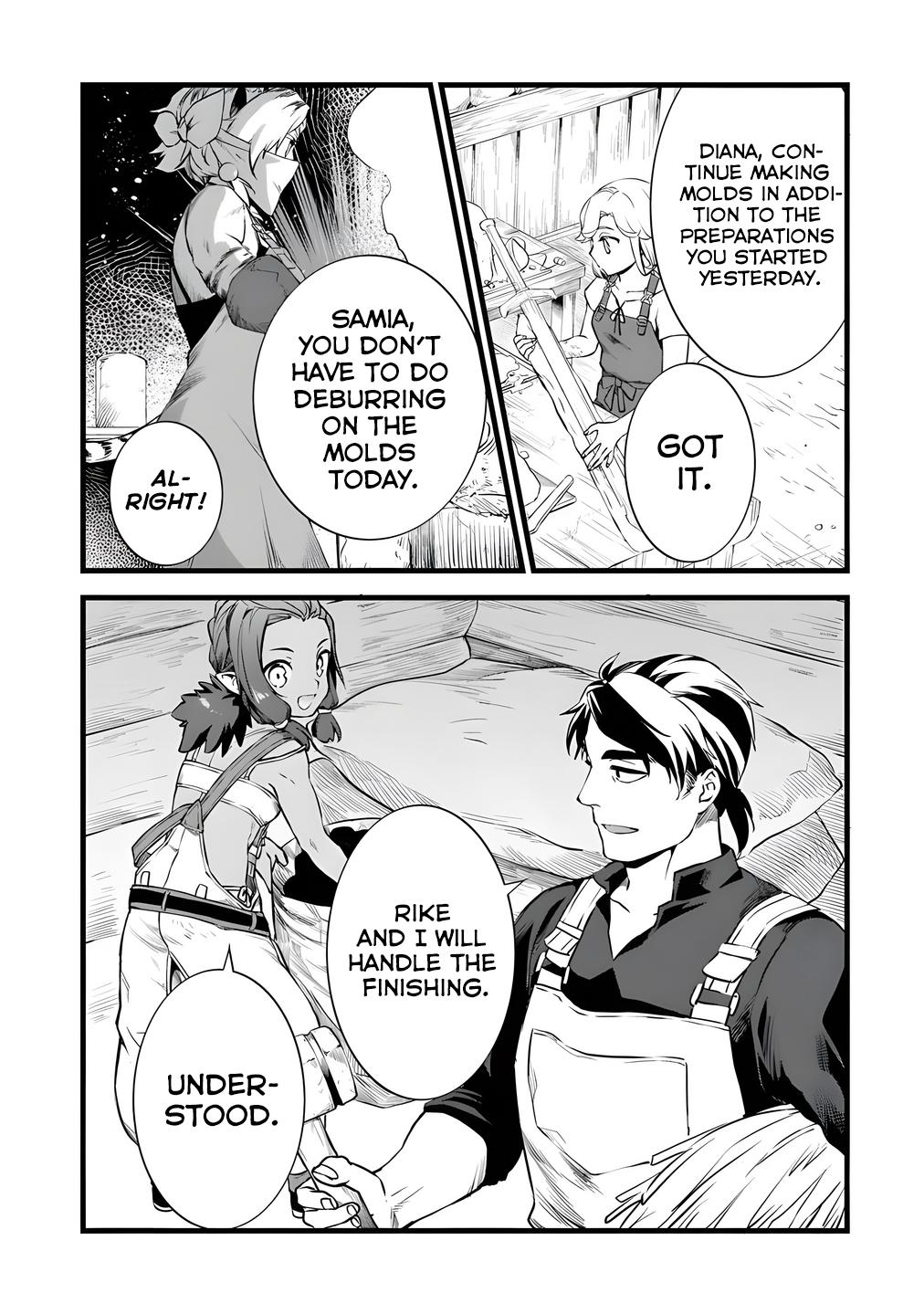 Kajiya de Hajimeru Isekai Slow Life Chap 26.1 - Next Chap 27.1