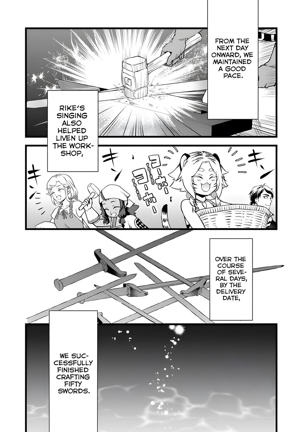 Kajiya de Hajimeru Isekai Slow Life Chap 26.2 - Next Chap 27.2