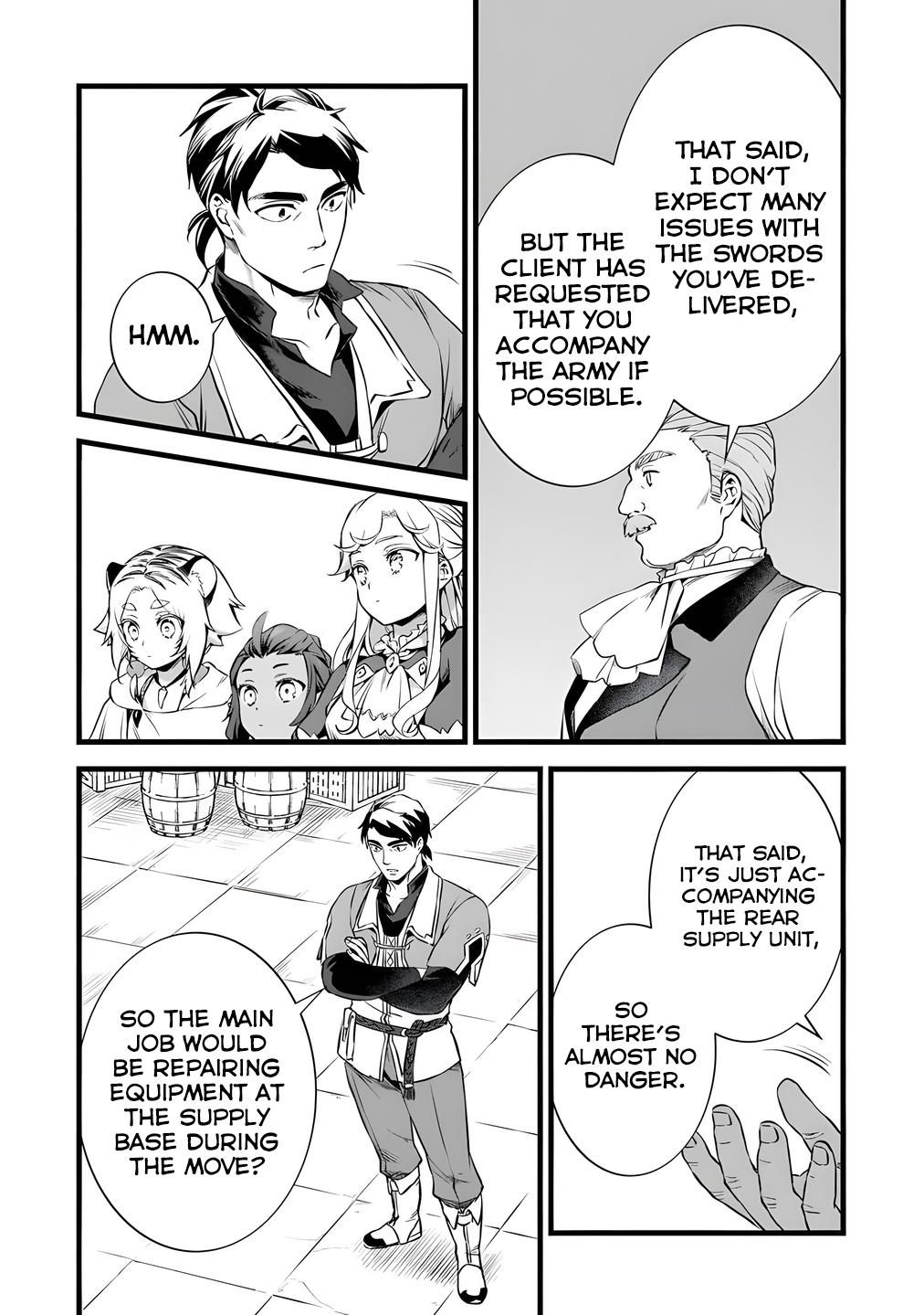 Kajiya de Hajimeru Isekai Slow Life Chap 26.2 - Next Chap 27.2