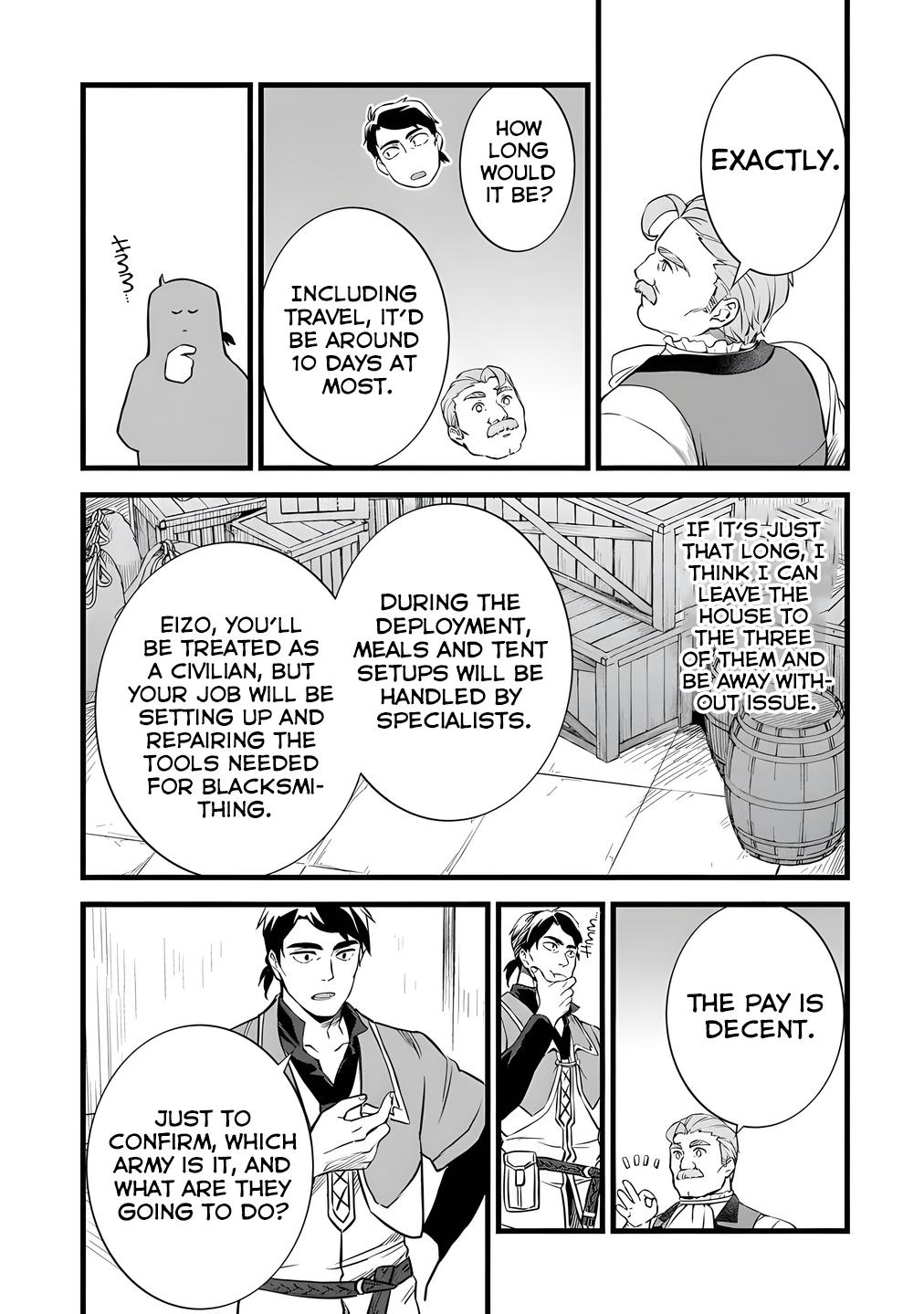 Kajiya de Hajimeru Isekai Slow Life Chap 26.2 - Next Chap 27.2