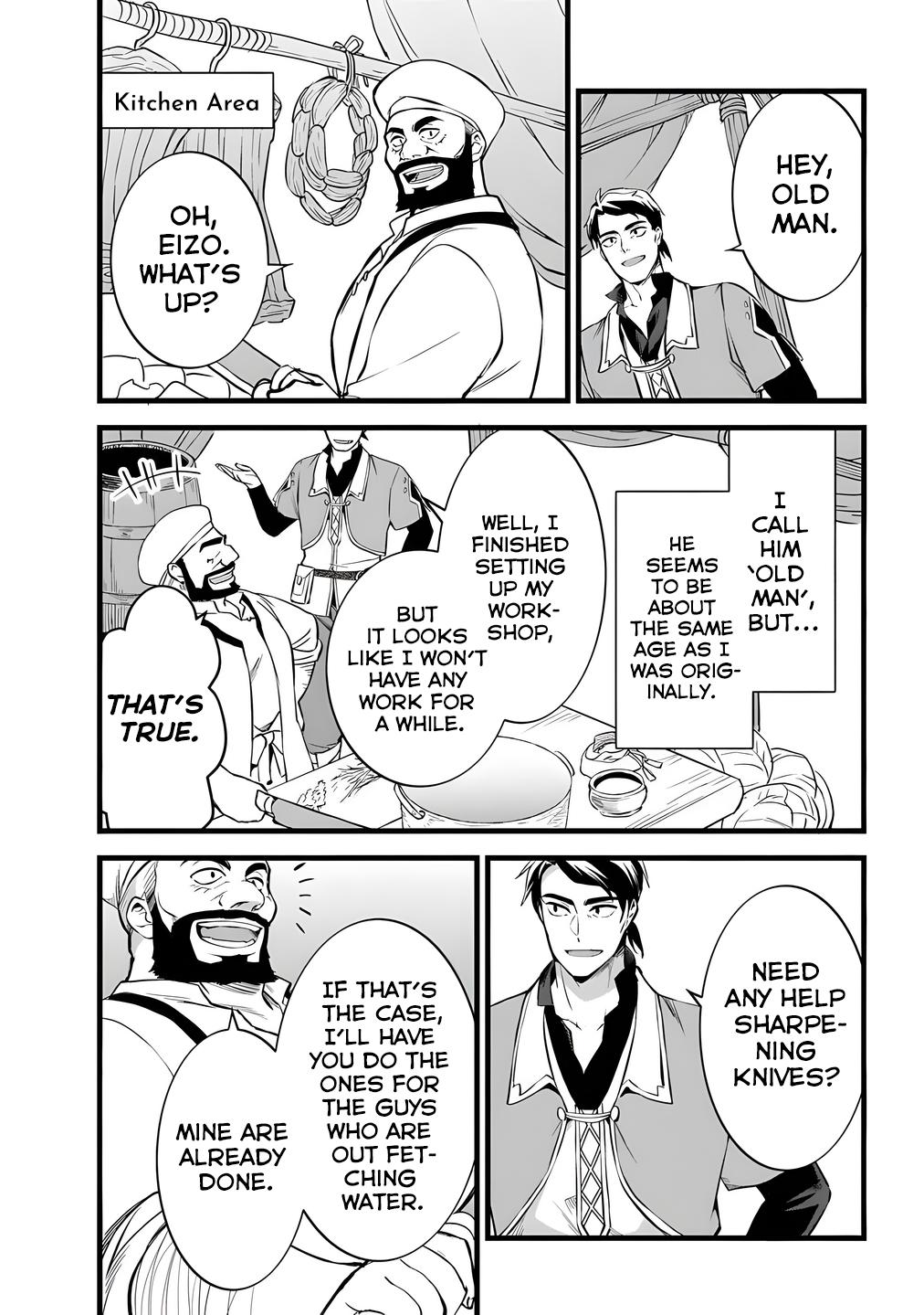 Kajiya de Hajimeru Isekai Slow Life Chap 28 - Next Chap 29